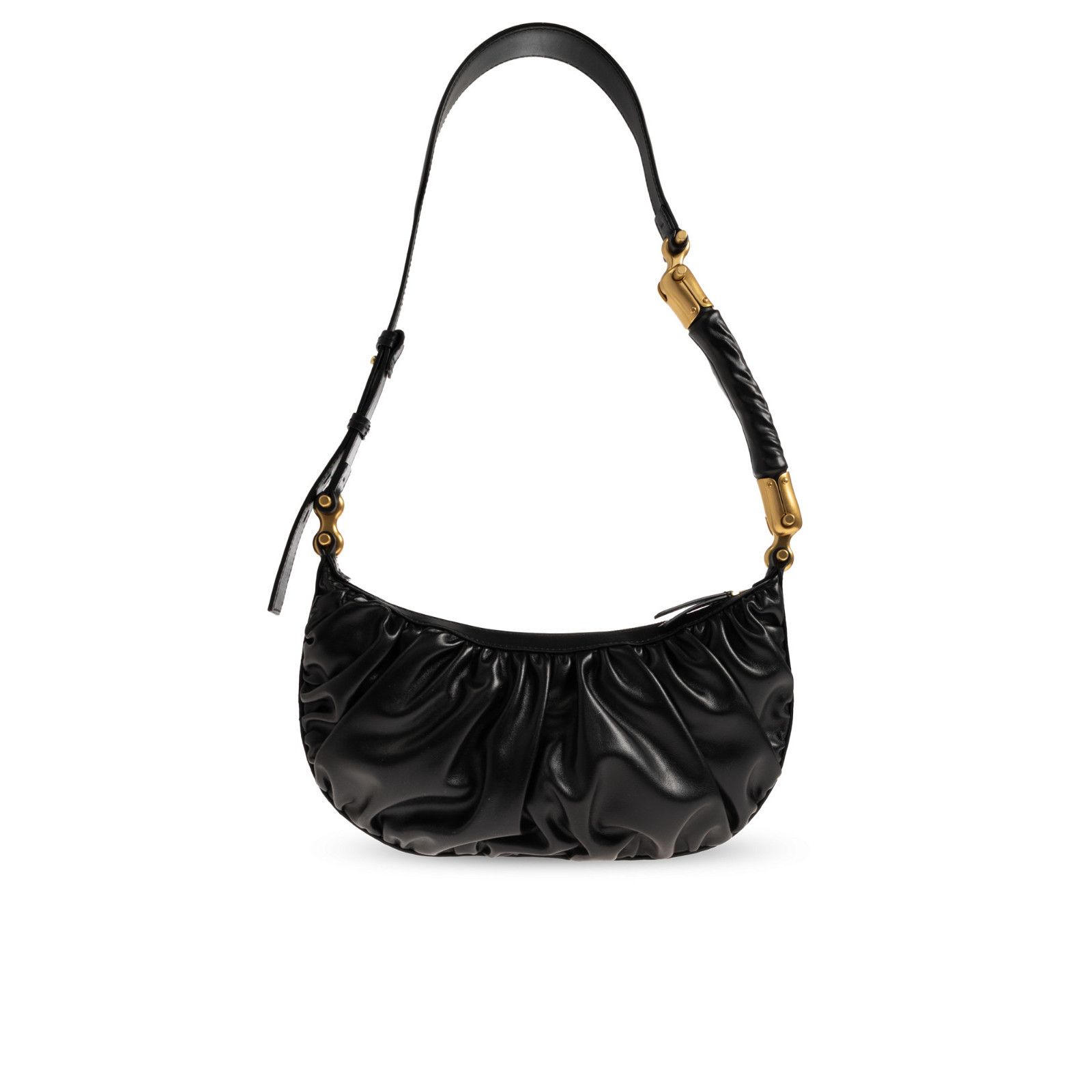 Balmain BALMAIN Ebene Hobo Black Shoulder Bag New & Authentic Size ONE SIZE - 2 Thumbnail