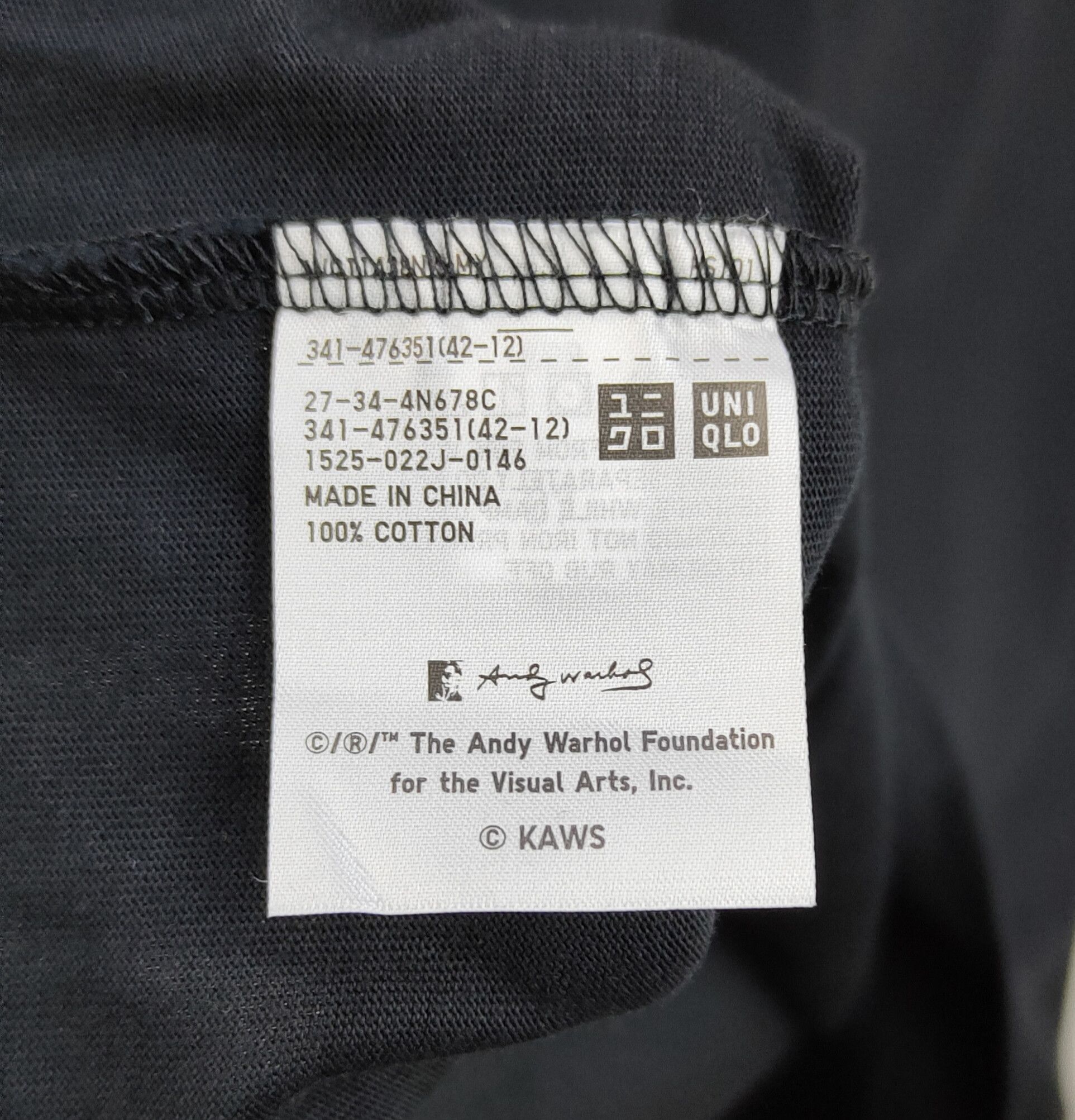 Andy Warhol × Japanese Brand × Kaws Kaws x Andy Warhol Size US L / EU 52-54 / 3 - 2 Thumbnail