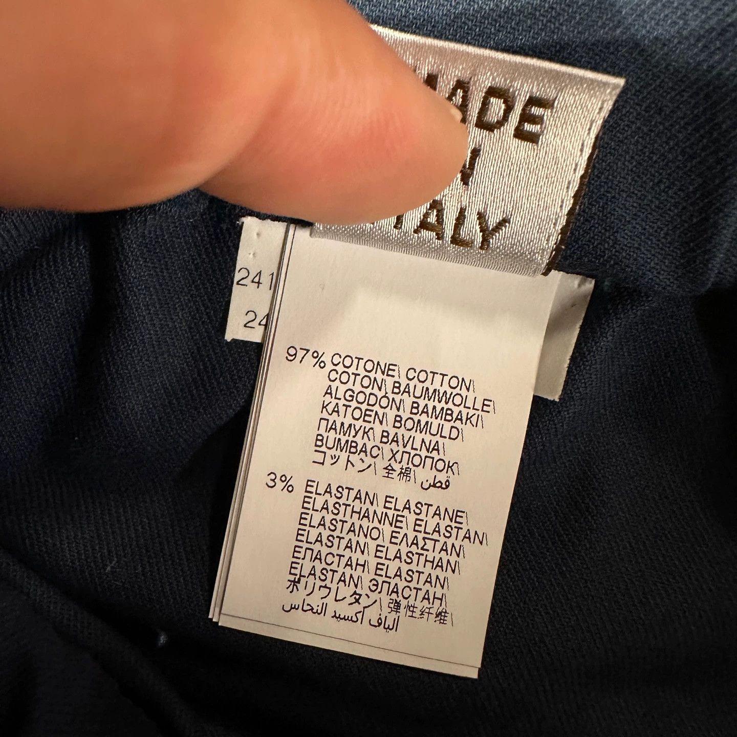 Brunello Cucinelli Brunello Cucinelli may300 solid cotton casual pants 38 Size 26" / US 2 / IT 38 - 6 Thumbnail