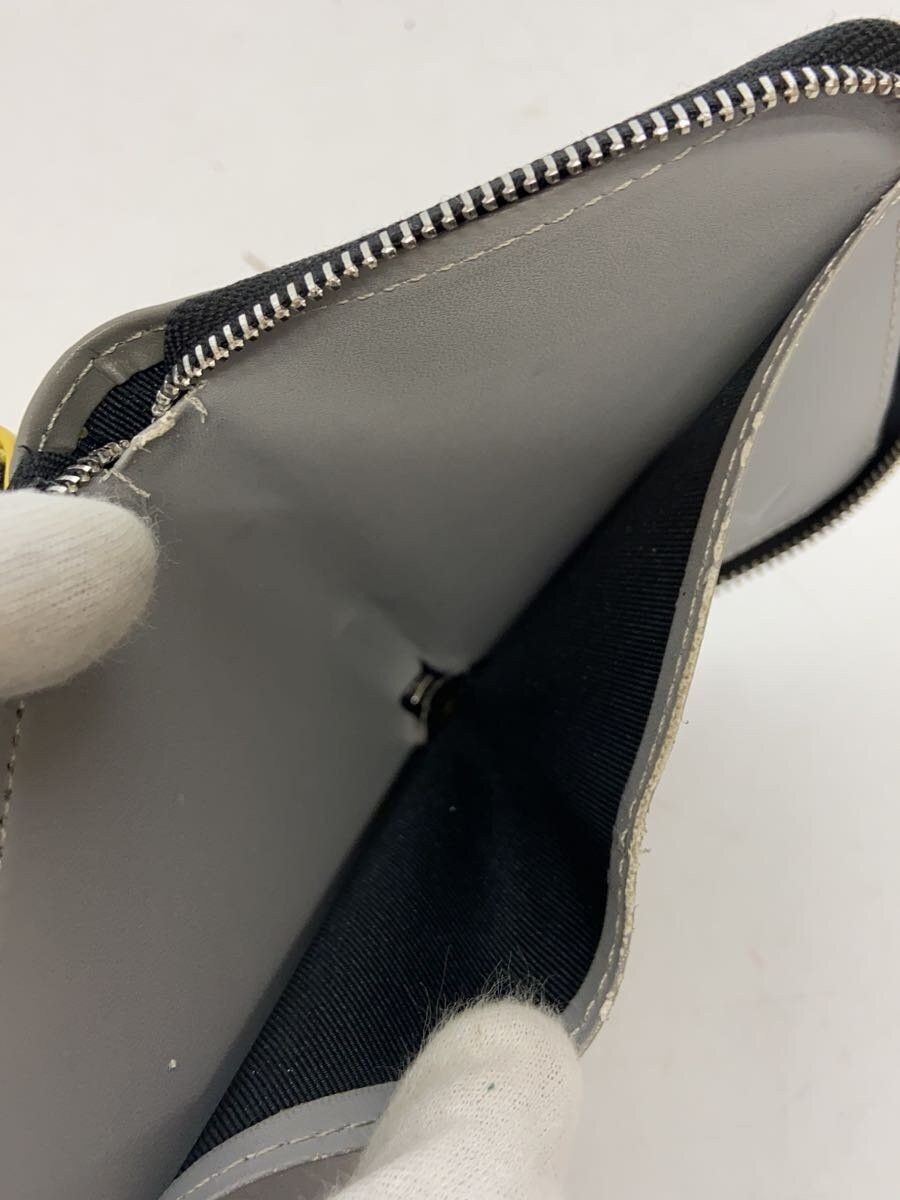 Ground Y × Yohji Yamamoto Leather Zip Wallet - Yohji Size ONE SIZE - 5 Thumbnail