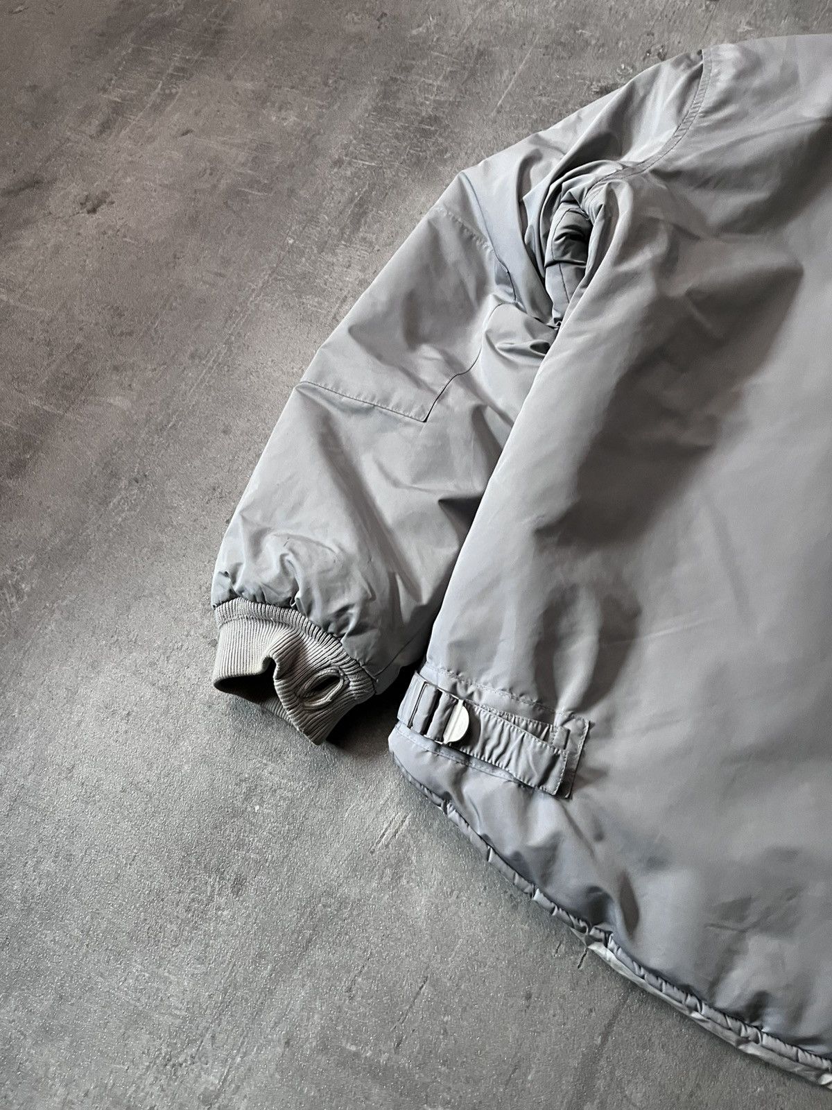 Our Legacy Our Legacy Silver Bullet puffer funnel jacket grey Size US M / EU 48-50 / 2 - 17 Thumbnail