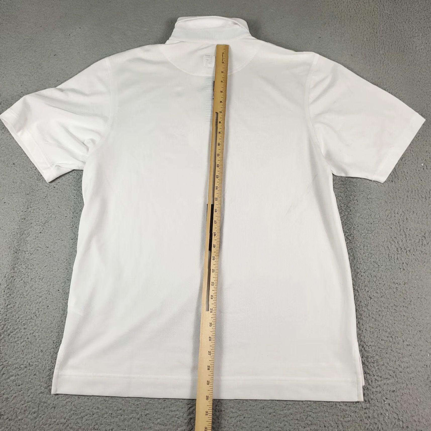 Footjoy FJ Polo Shirt Mens Size M White Size US M / EU 48-50 / 2 - 5 Thumbnail