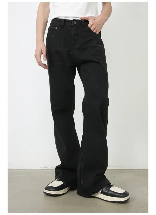 Japanese Brand Rina American high street flared slim straight casual jeans Size US 34 / EU 50 - 2 Thumbnail