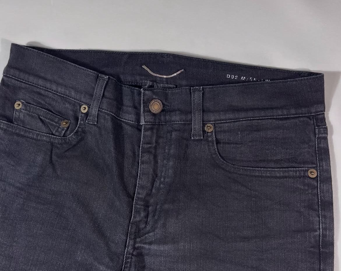 Saint Laurent Paris Saint Laurent Paris Distressed Skinny Jeans Pants Size US 31 - 3 Thumbnail