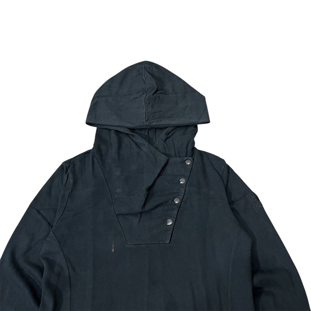 Japanese Brand 2000s DOHC - Asymmetrical Button Hoodie Size US M / EU 48-50 / 2 - 4 Thumbnail