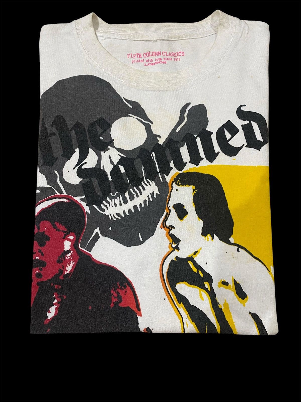 Band Tees Vintage Y2K 00s The Damned Fifth Column Punk Rocker T Shirt Size US M / EU 48-50 / 2 - 2 Thumbnail