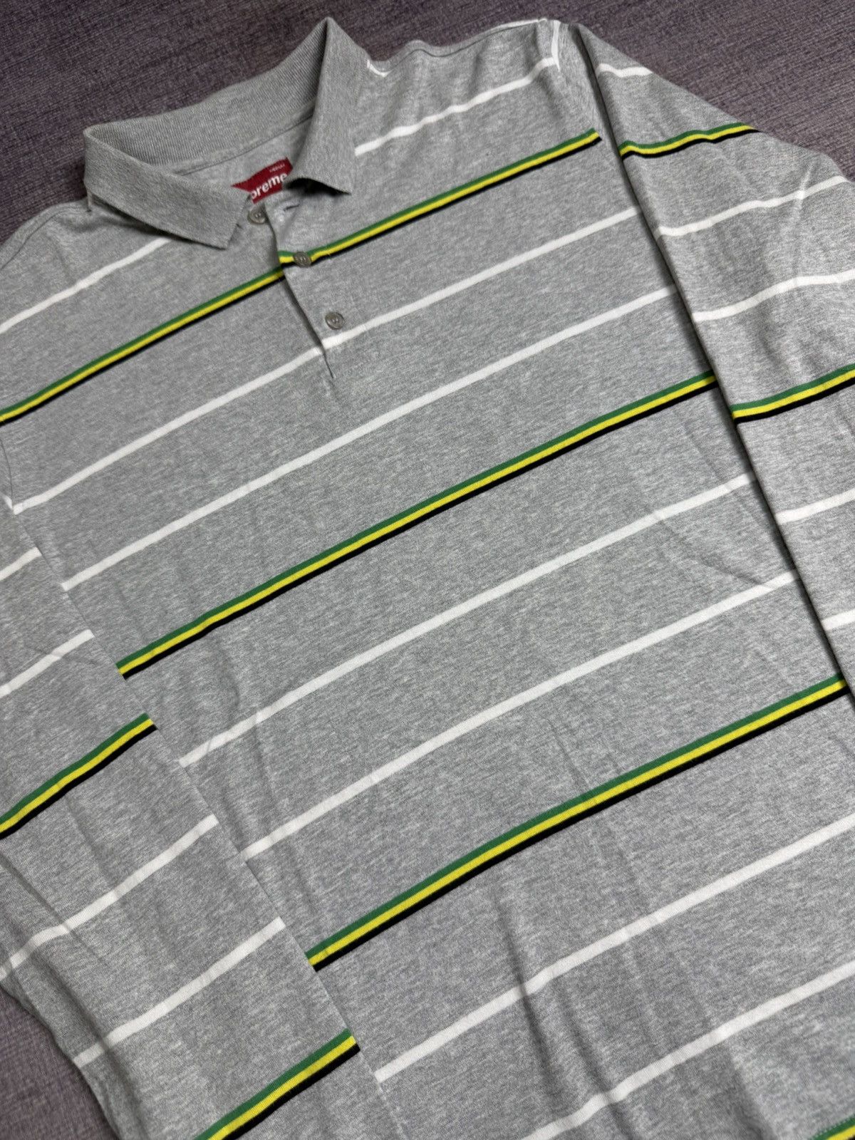 Supreme SUPREME POLO SHIRT LONG SLEEVE Size US M / EU 48-50 / 2 - 2 Thumbnail