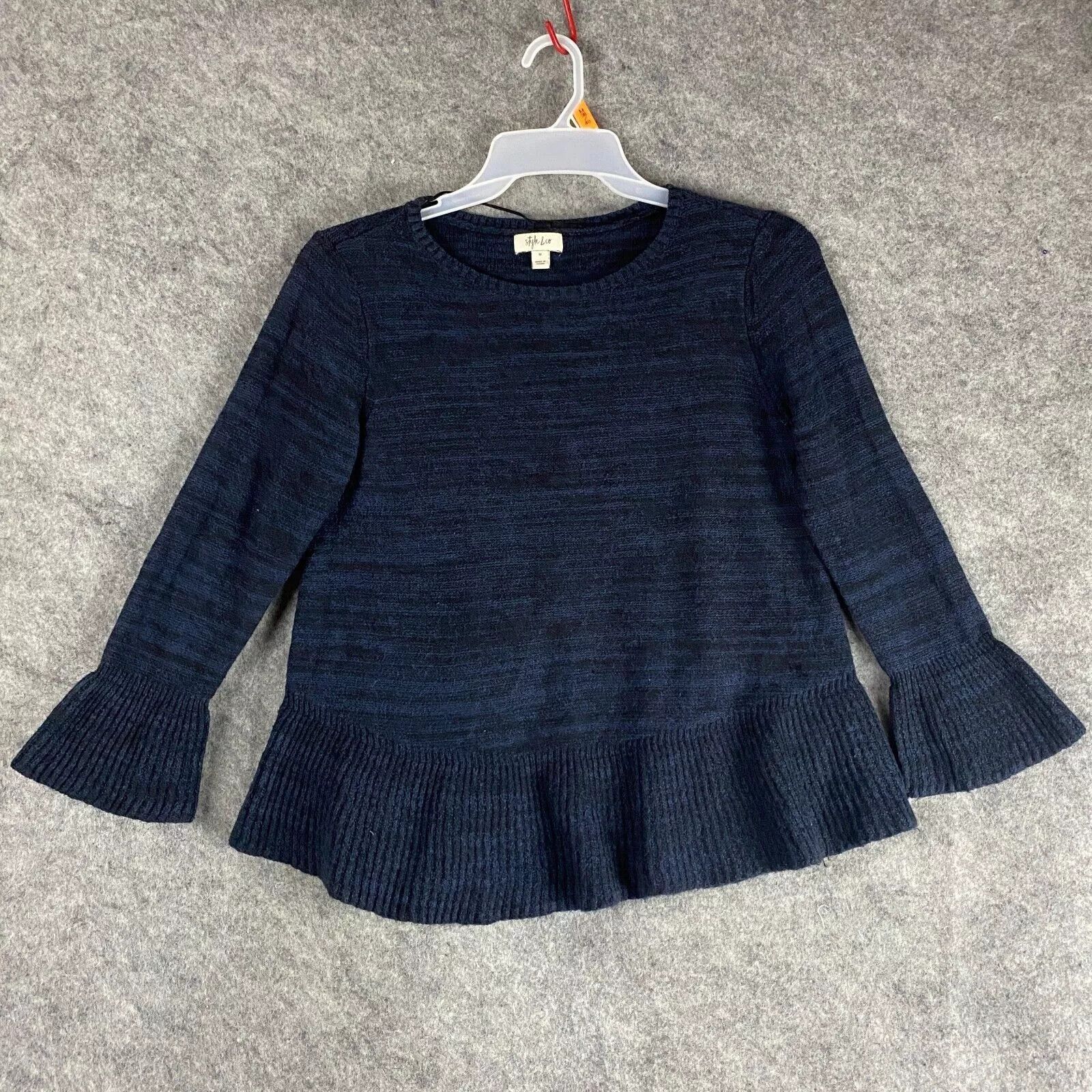 Style & Co Style & Co Sweater Pullover Women's Knitted Cotton Blend M Size M / US 6-8 / IT 42-44 - 1 Thumbnail