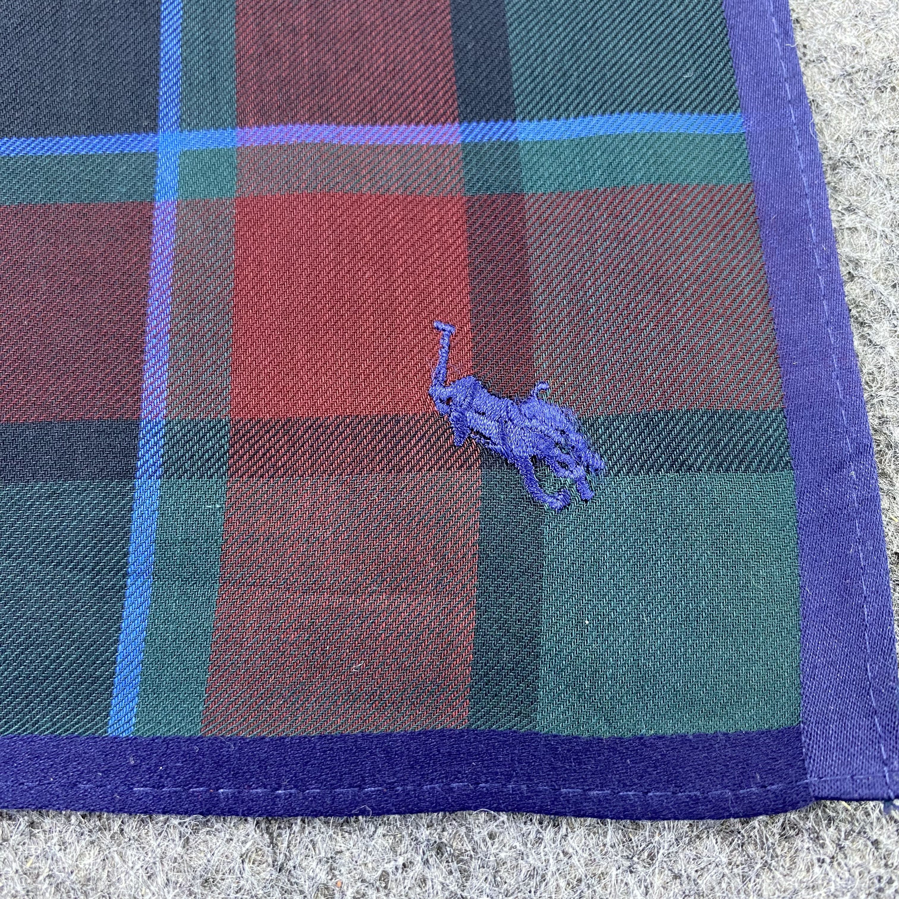 Polo Ralph Lauren Polo Ralph Lauren Handkerchief / Bandana / Neckerchief-B1496 Size ONE SIZE - 7 Thumbnail