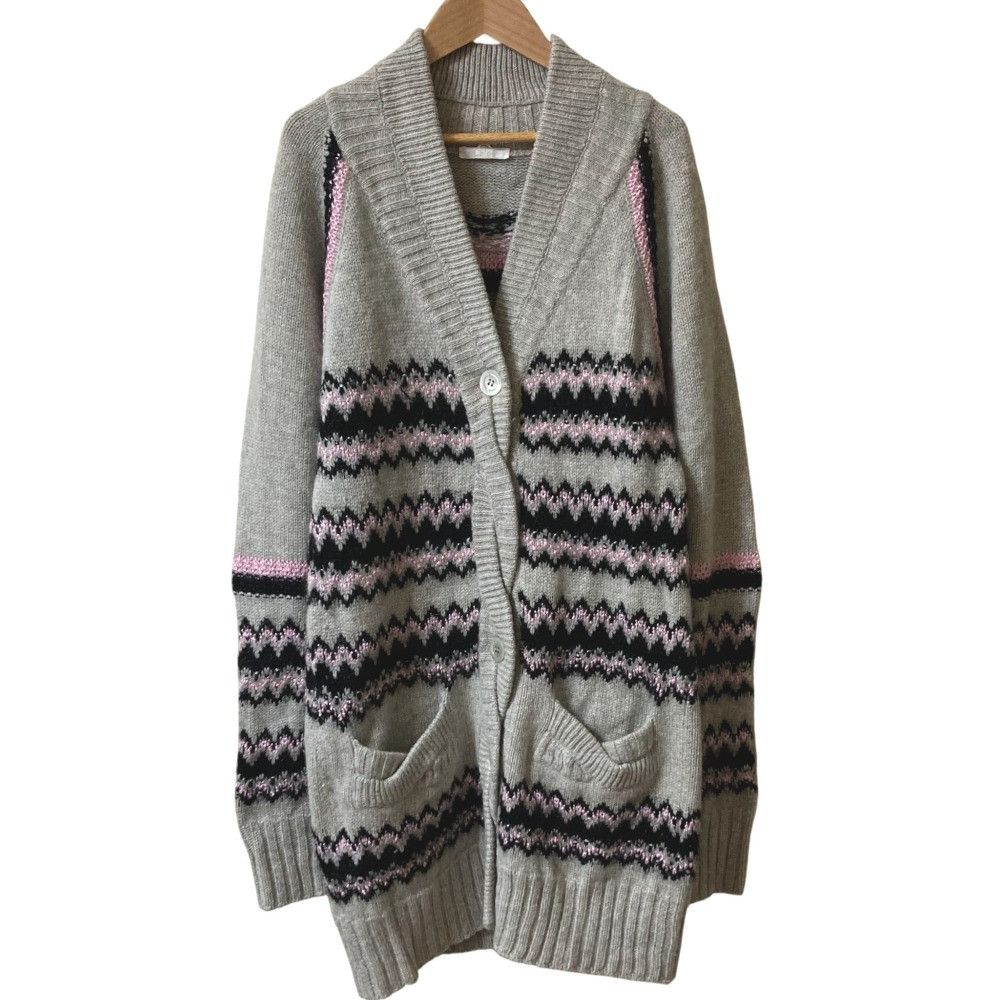 Chloe Chloe Chloe Angora Cashmere Blend Knit Cardigan Textile Tops DUTY FREE for USA Size ONE SIZE - 1 Thumbnail