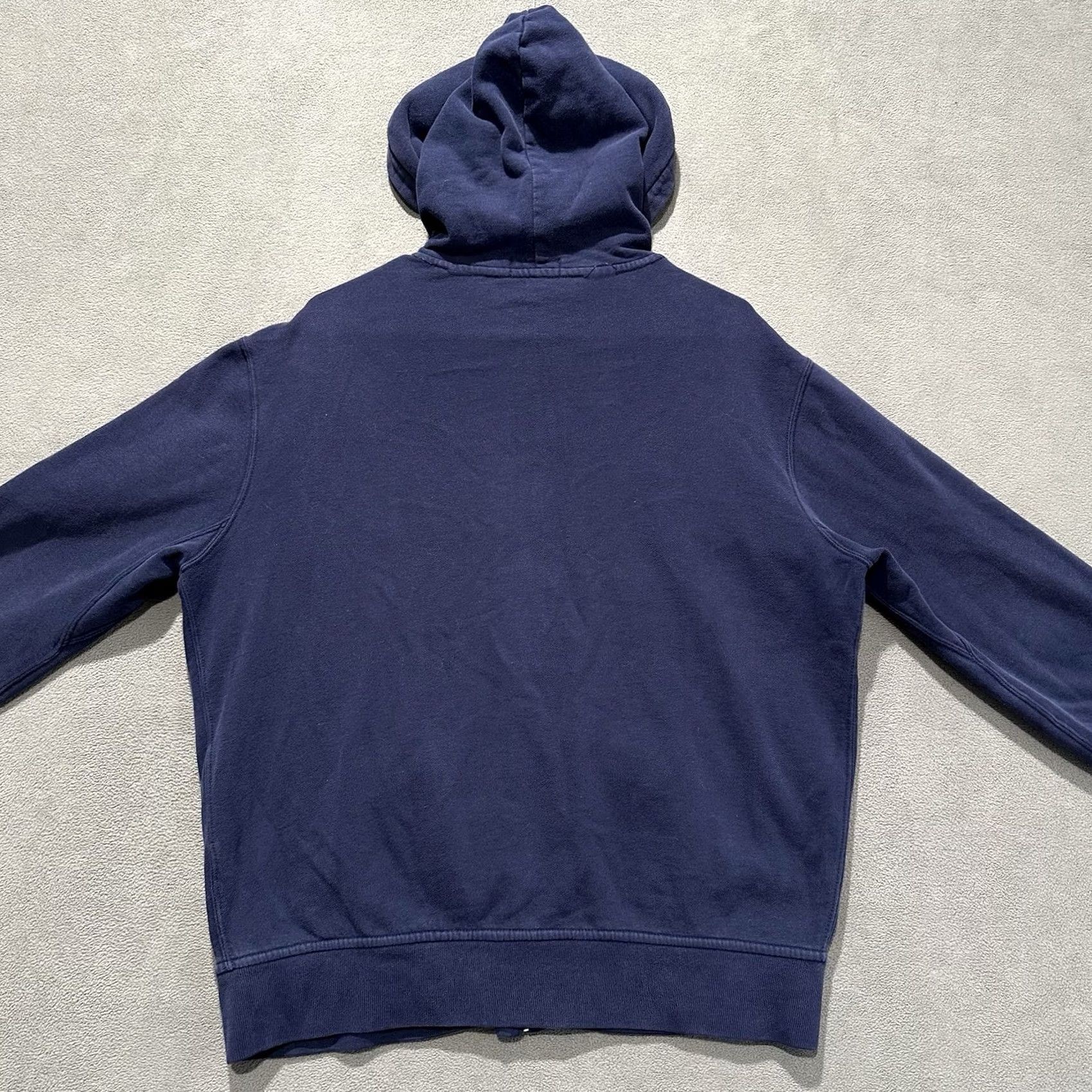 Polo Ralph Lauren Polo Ralph Lauren Hoodie Mens Large Navy Blue Full Zip Big Pony Waffle Hood GUC Size US L / EU 52-54 / 3 - 2 Thumbnail