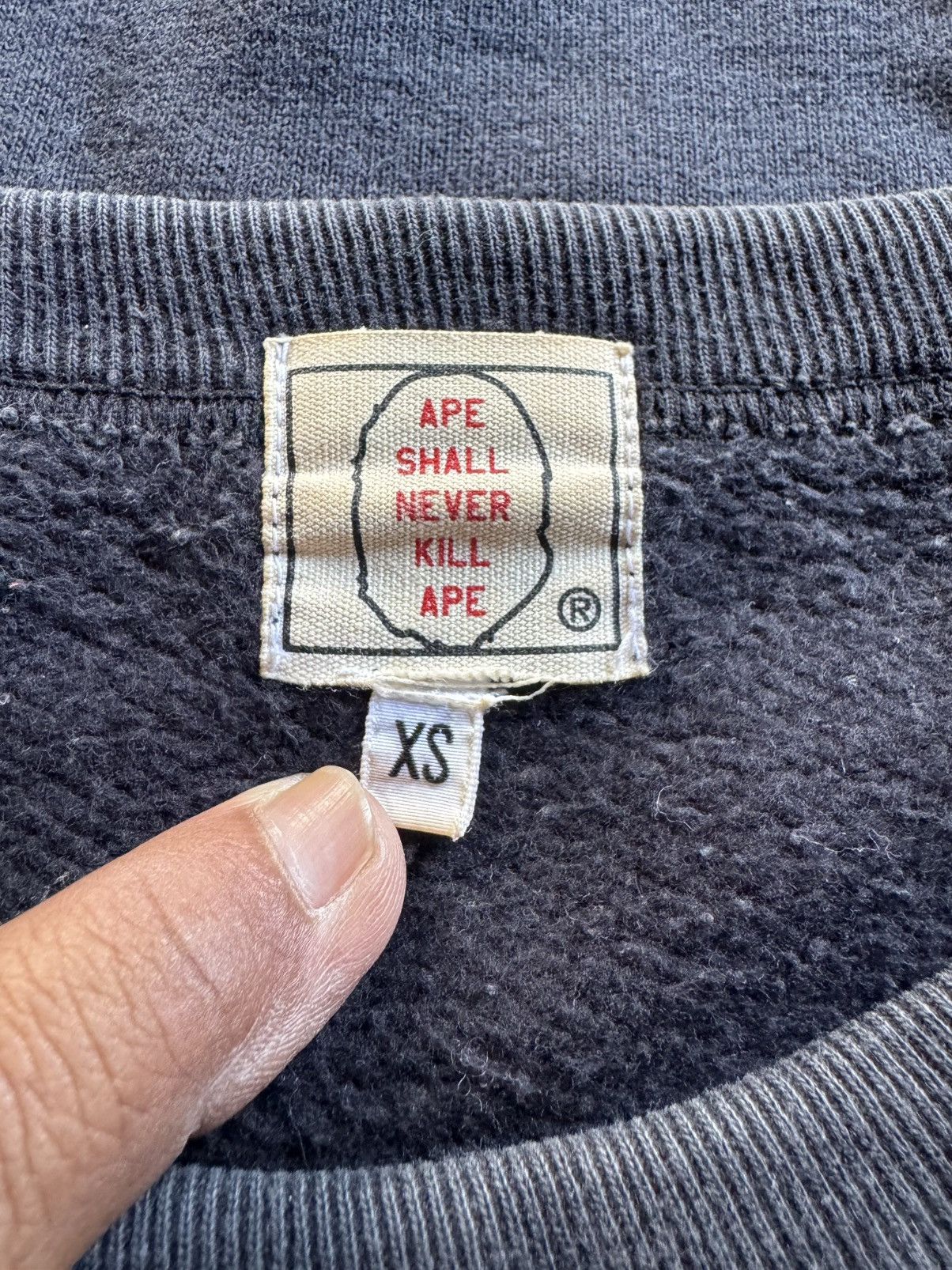 Bape Bape General Crewneck Size US XS / EU 42 / 0 - 4 Thumbnail