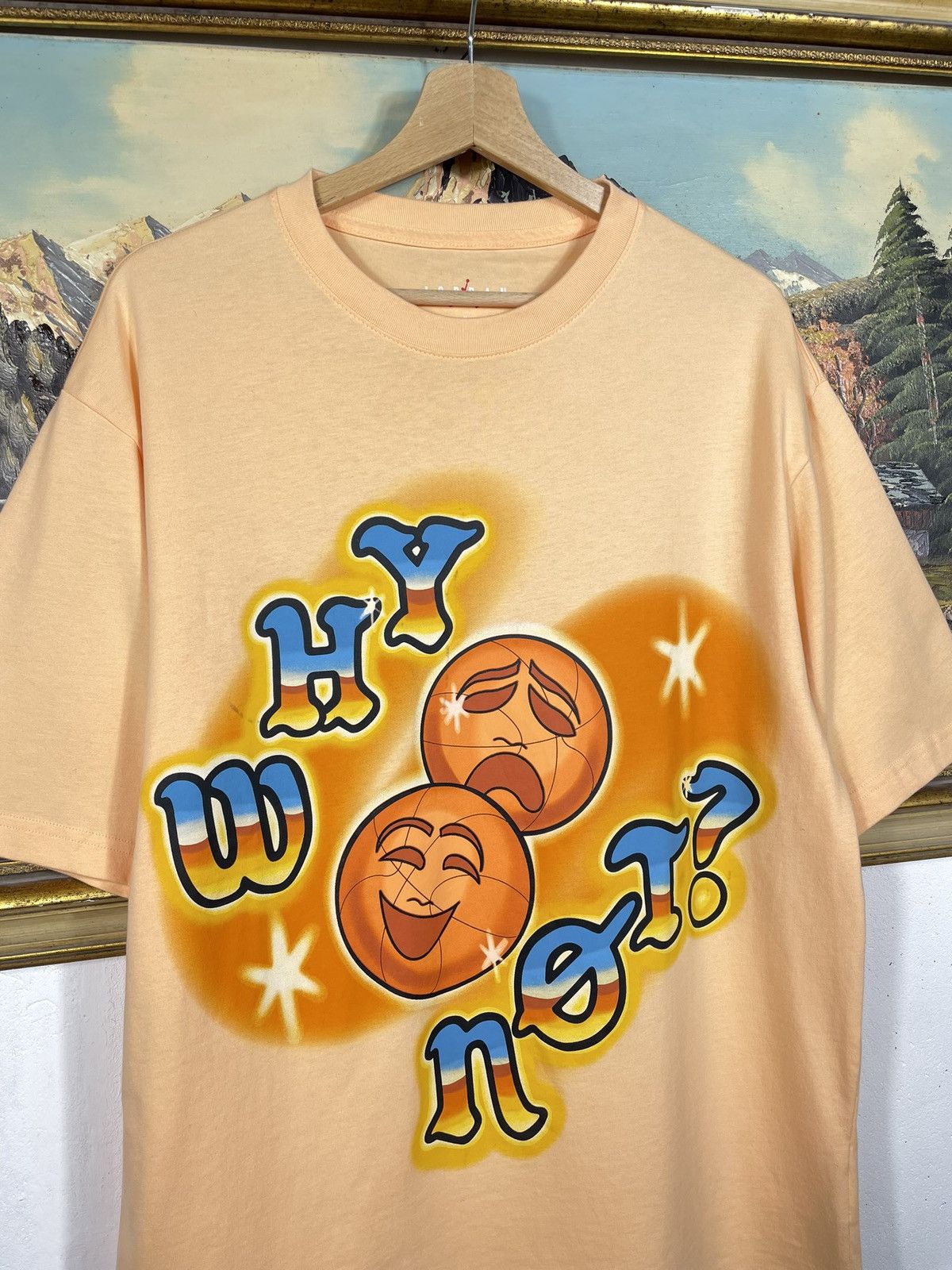 Jordan Brand Air Jordan Orange Tee „Why Not?” Sportswear Streetwear Skate Size US M / EU 48-50 / 2 - 4 Thumbnail