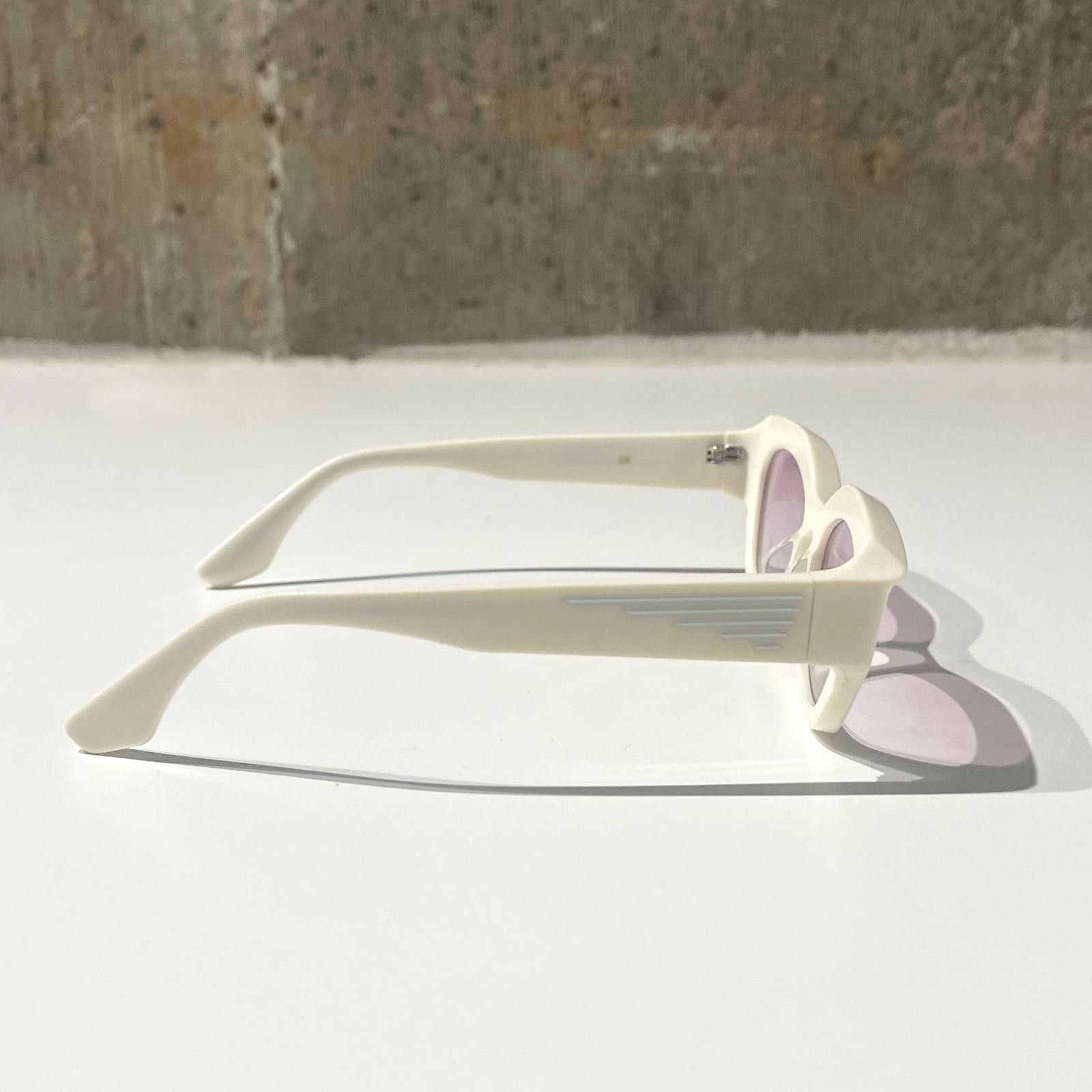 Gentle Monster Gentle Monster X Coperni 5G Sunglasses (White) Size ONE SIZE - 5 Thumbnail