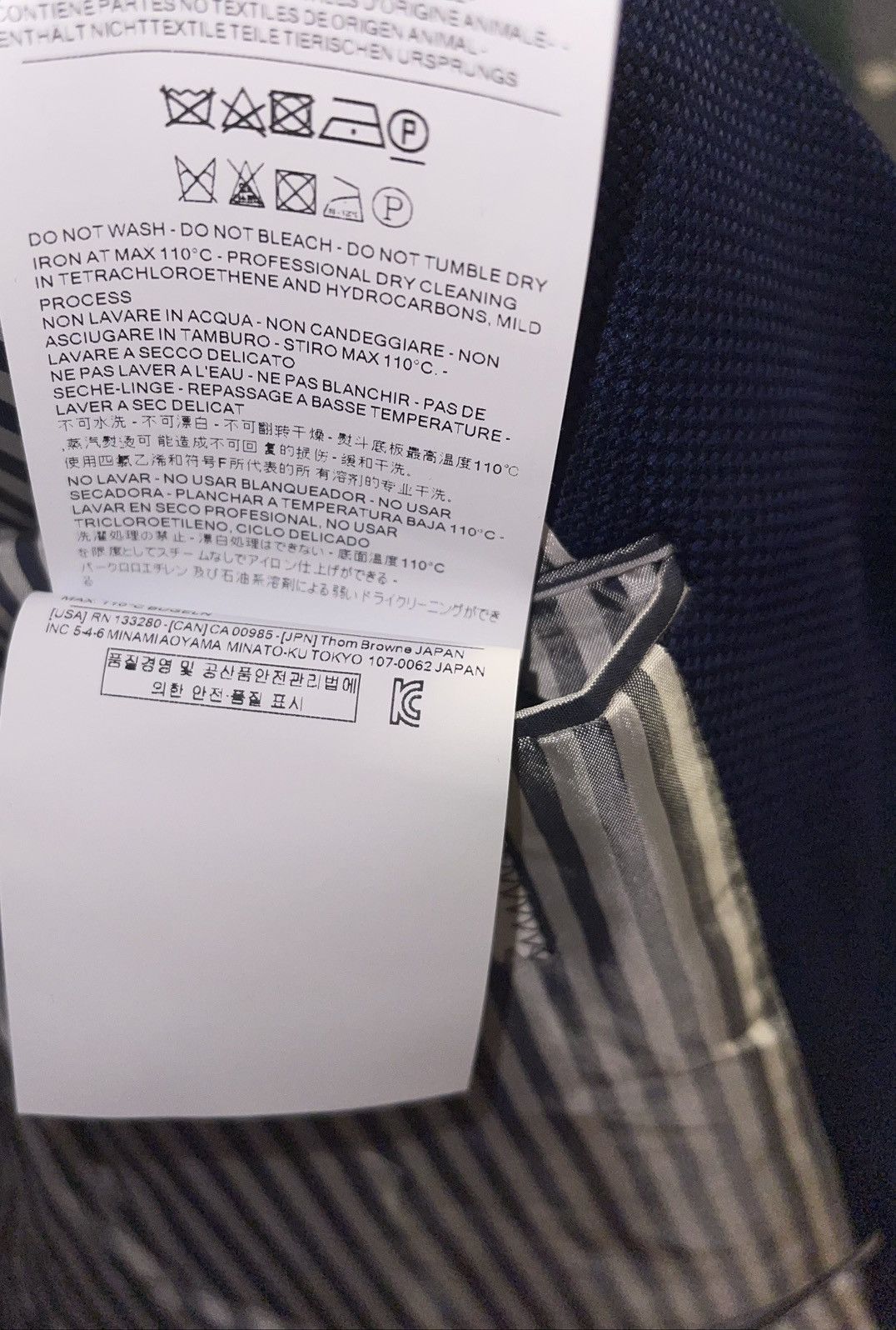 Thom Browne Thom Browne Classic Sport coat Size 36R - 11 Thumbnail