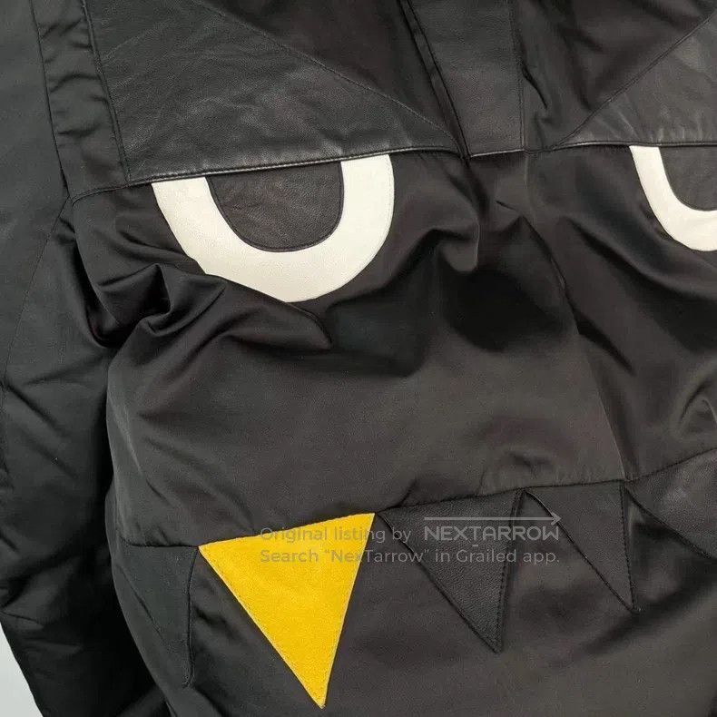 Fendi Fendi Dual-Sided Little Monster Down Jacket Size US M / EU 48-50 / 2 - 2 Thumbnail