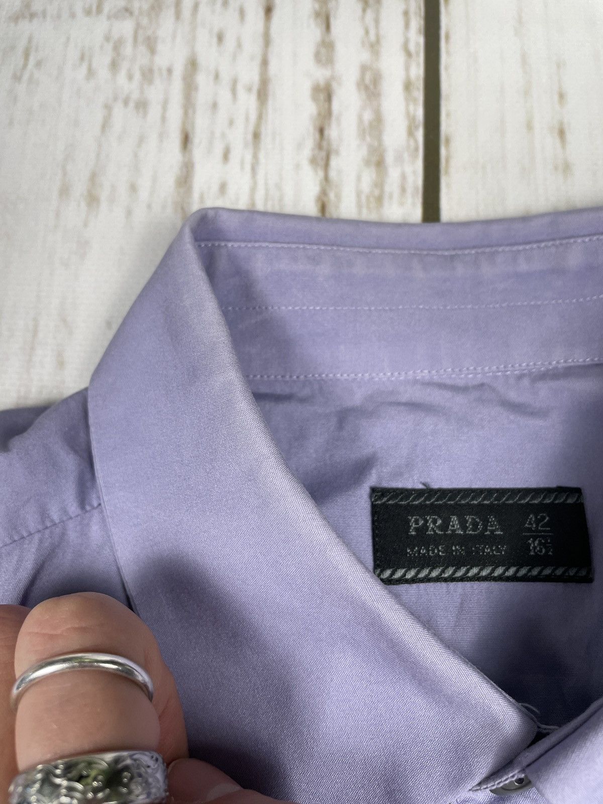 Prada Prada Shirt Button Ups Business Basic Size US M / EU 48-50 / 2 - 7 Thumbnail