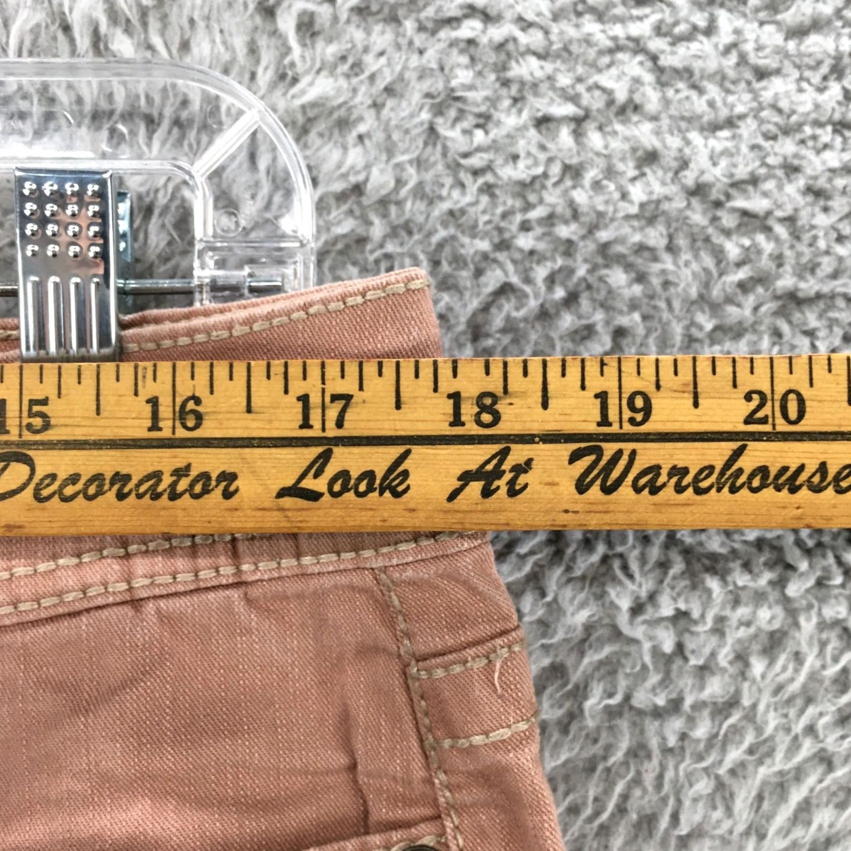 Nine West VINTAGE Nine West Skimmer Shorts Womens 14/32 Dusty Pink Mid Rise Flat Front Zip Size 36" / US 14 / IT 50 - 4 Thumbnail