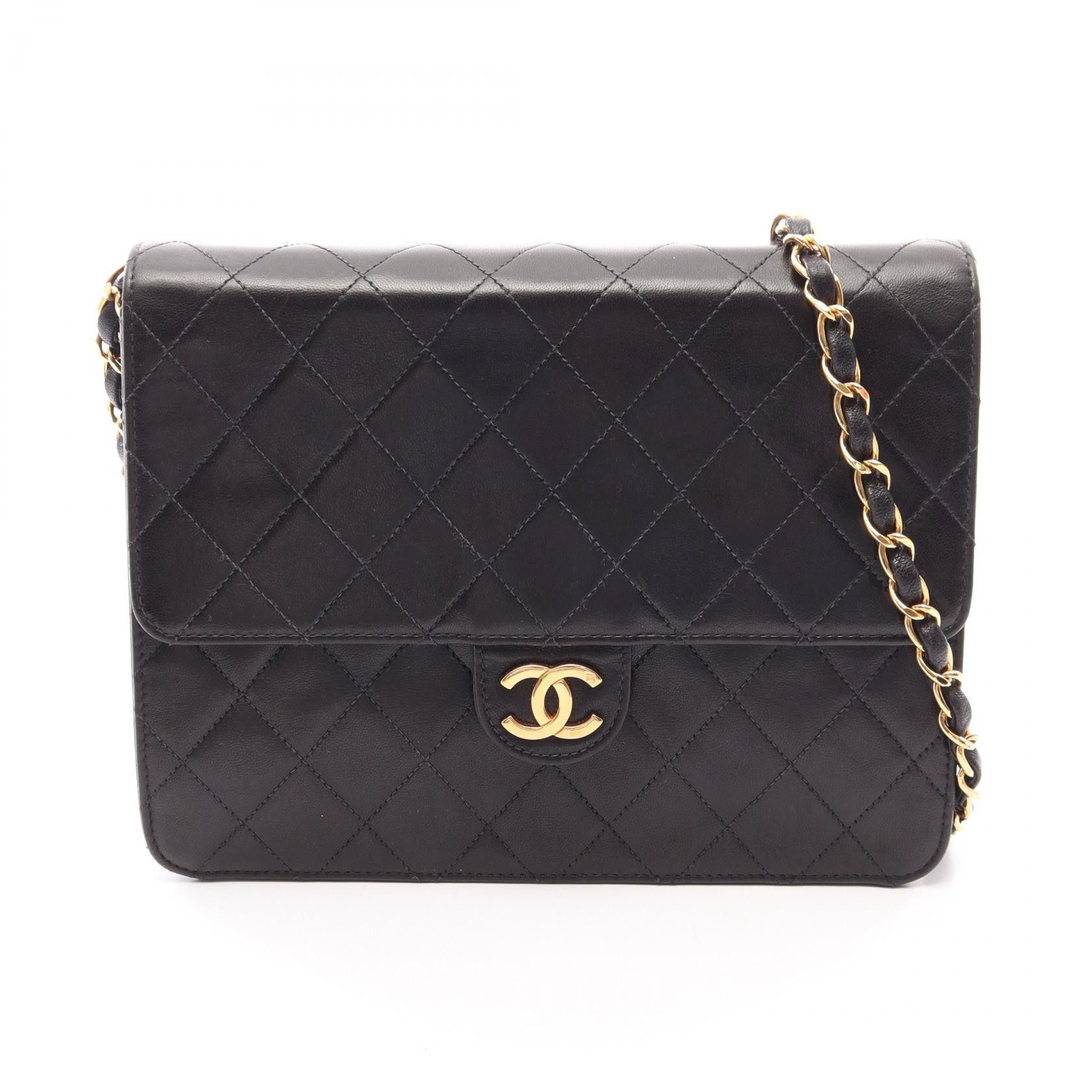 Chanel Chanel Chanel Matelasse Lambskin Single Flap Shoulder Bag Leather Shoulder Bag A03569 DUTY FREE for USA Size ONE SIZE - 1 Thumbnail