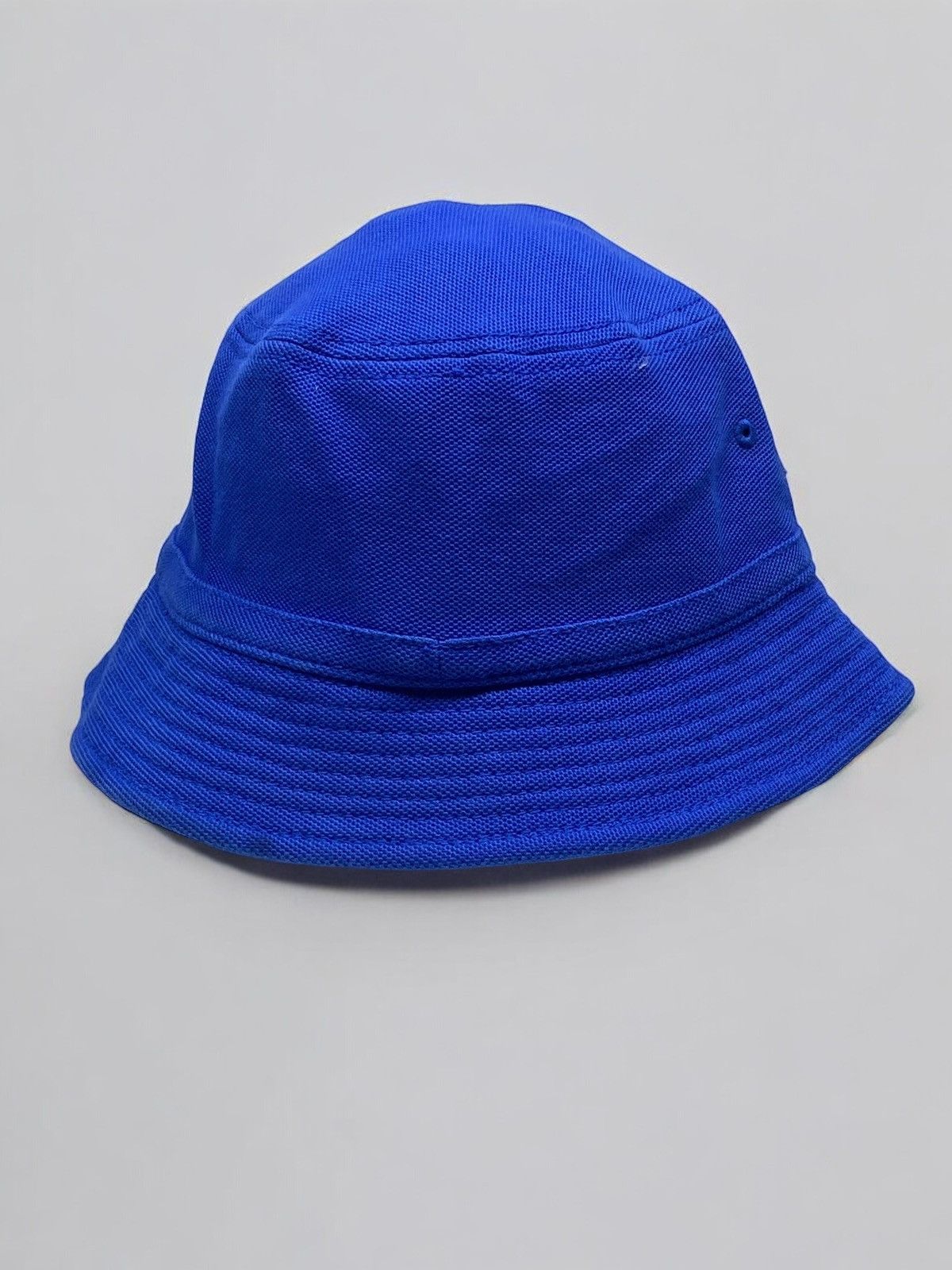 Lacoste 🔥 Y2K LACOSTE BLUE BUCKET HAT GORP TECH SUMMER VIBES Size ONE SIZE - 4 Thumbnail