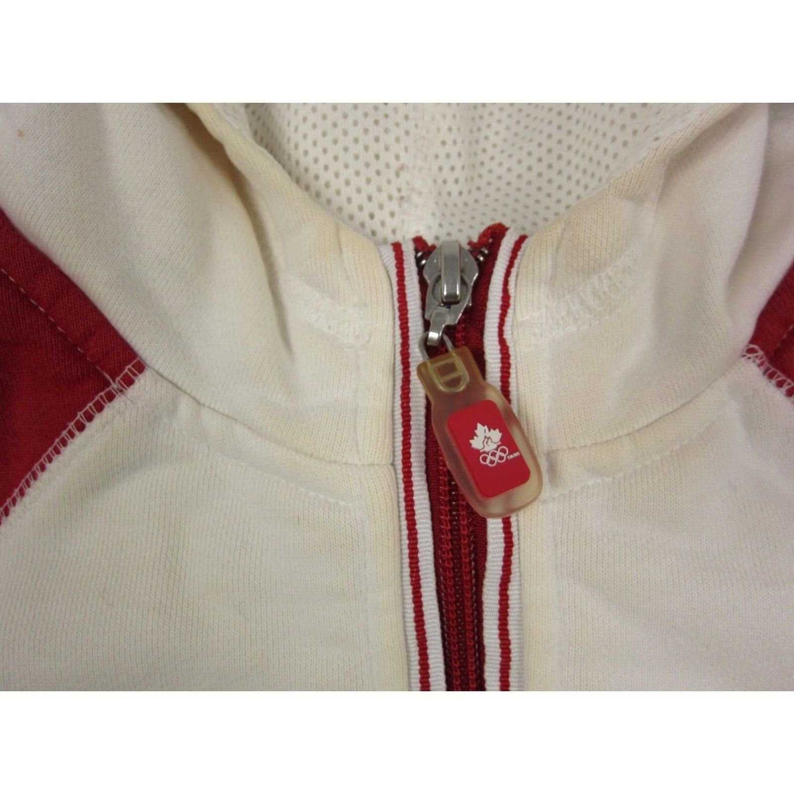 Vintage Vintage Canada Olympic Team Hoodie Mens Small Creme Red 1/4 Zip Sweatshirt Size US S / EU 44-46 / 1 - 3 Thumbnail