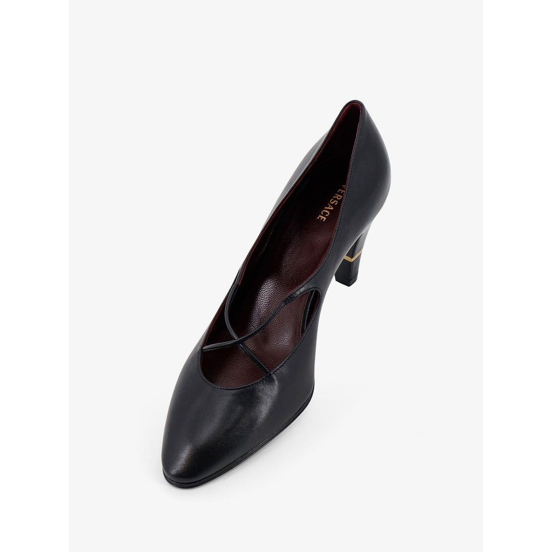 Versace Versace Criss Cross Medaillon Black Pumps New & Authentic (W Size US 11 / IT 41 - 4 Thumbnail
