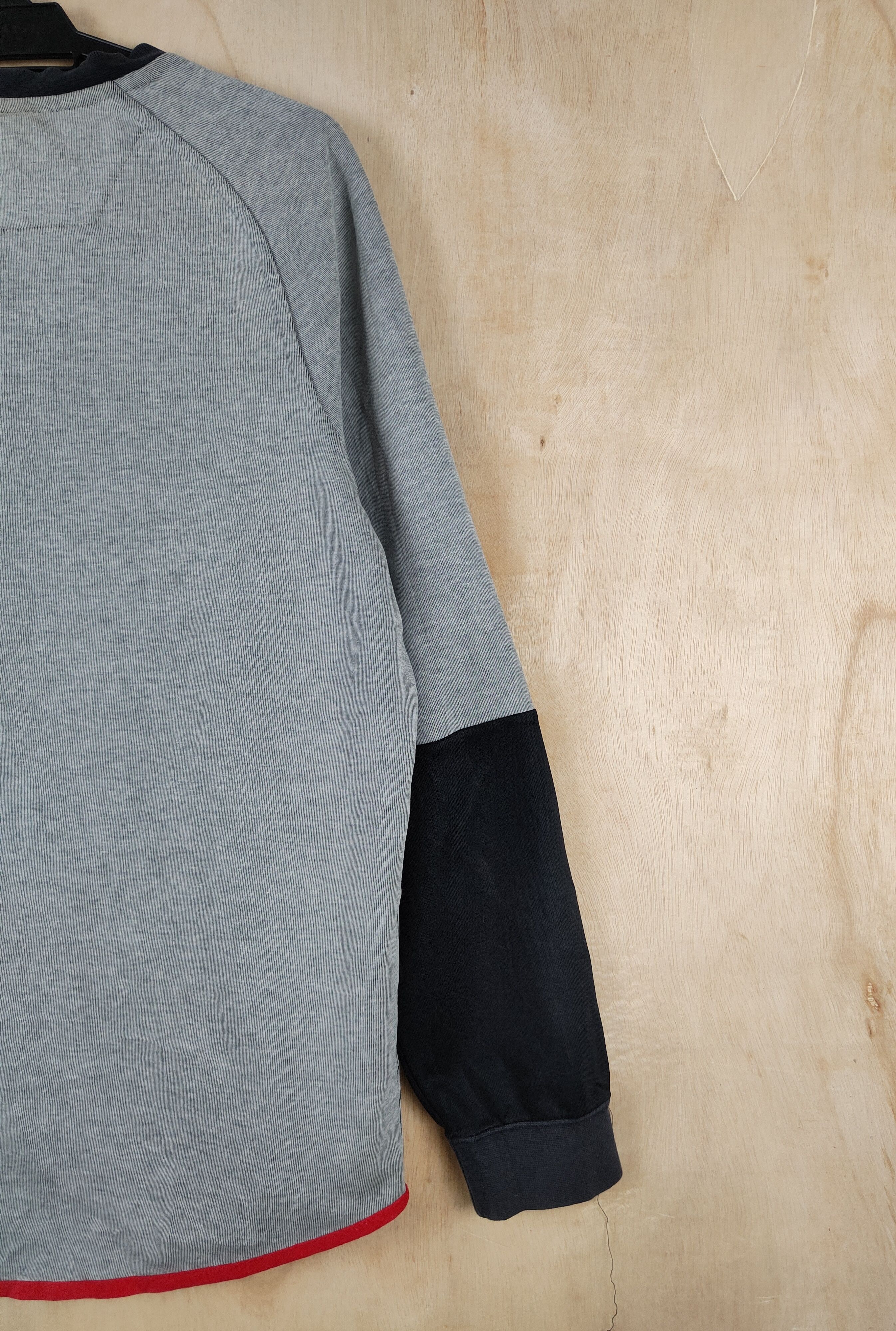Nike × Vintage Nike Gray Black Sweatshirts #S2625 Size XXL / US 16-18 / IT 52-54 - 10 Thumbnail