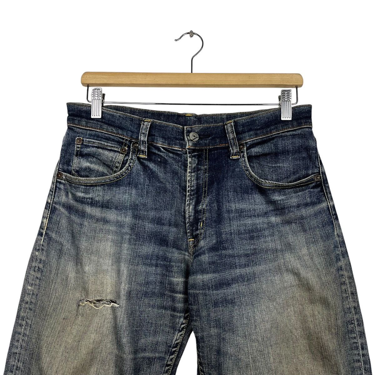 20471120 Vintage Japanese Designer Distressed Denim Jeans Size 30" / US 8 / IT 44 - 2 Thumbnail