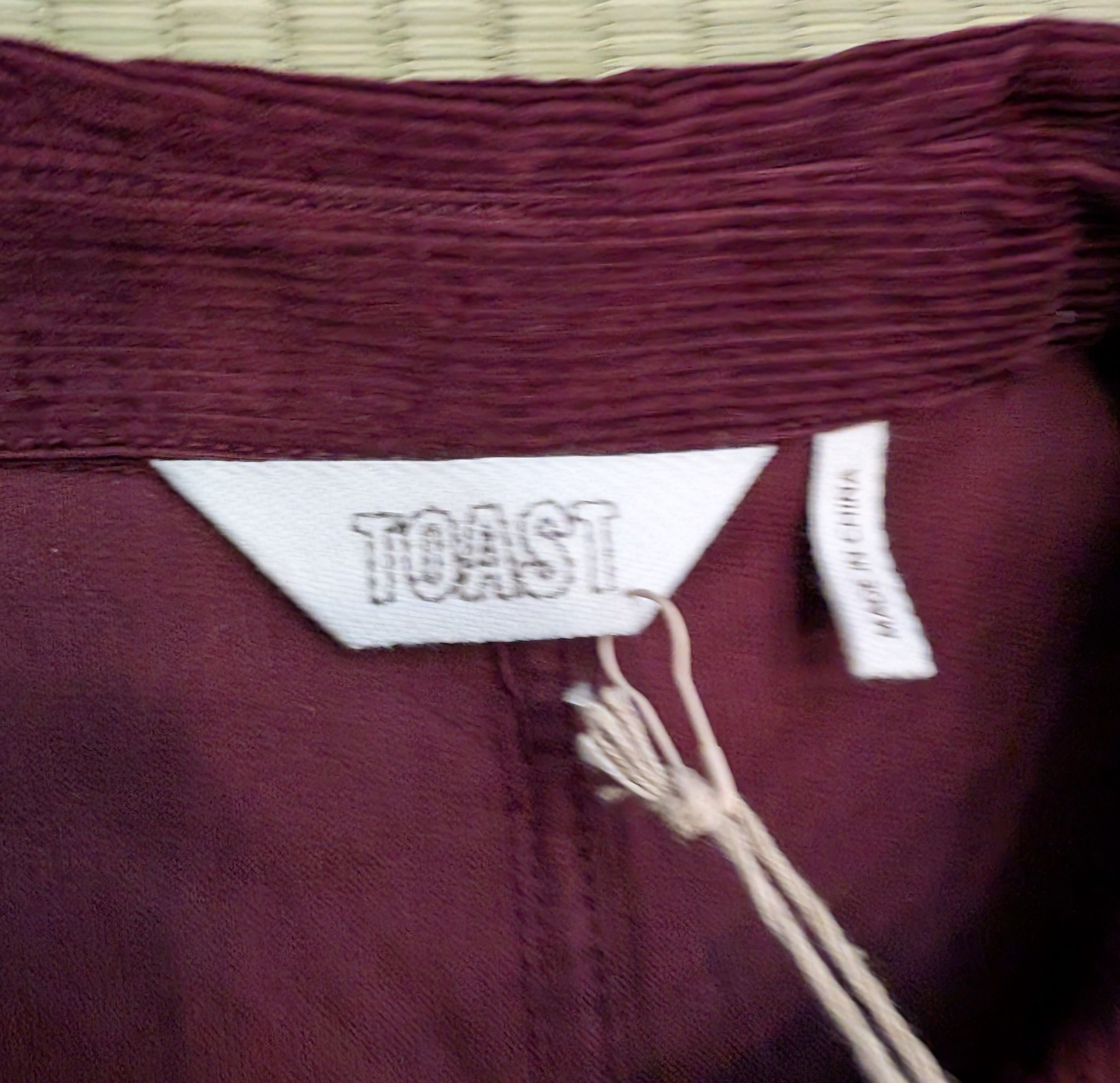 Other NWT Toast Organic Cord Tunic Dress in Beetroot Size L / US 10 / IT 46 - 5 Thumbnail