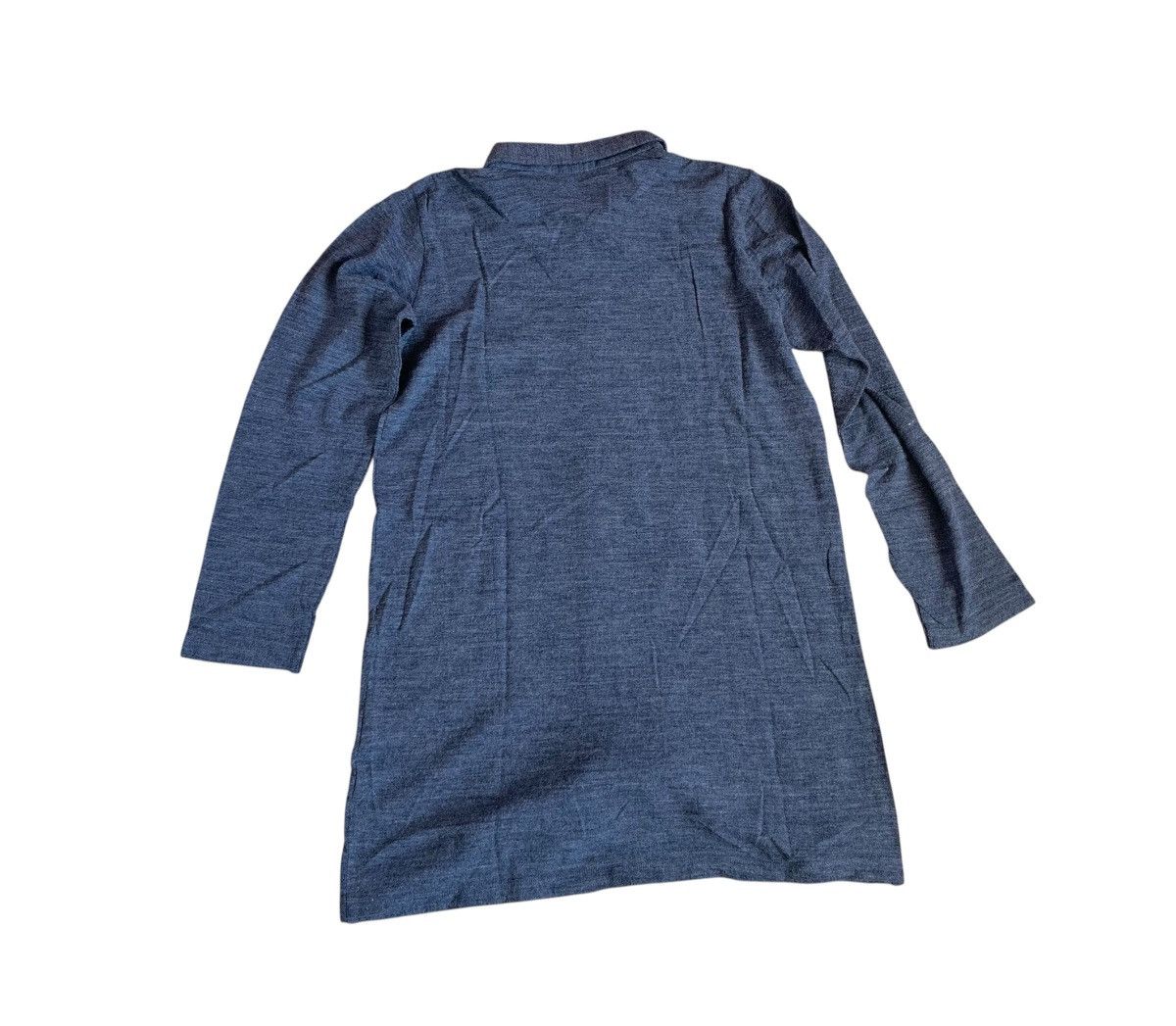 Issey Miyake Issey miyake plantation flowy dark blue button up shirt Size US M / EU 48-50 / 2 - 6 Thumbnail