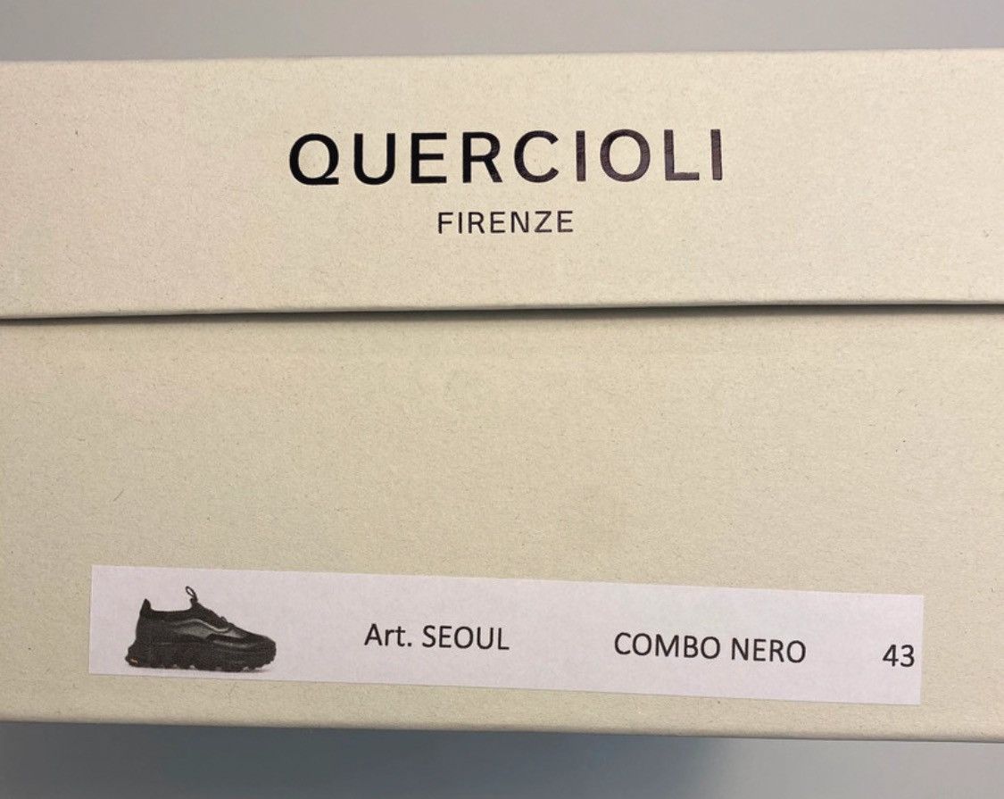 Quercioli Black slip on sneakers Size US 9.5 / EU 42-43 - 12 Thumbnail
