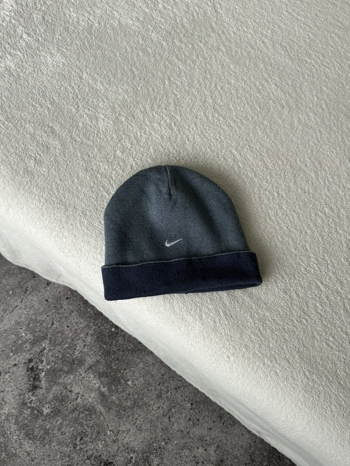 Nike × Vintage Vintage Nike reversible swoosh Y2K hat cap Size ONE SIZE - 3 Thumbnail