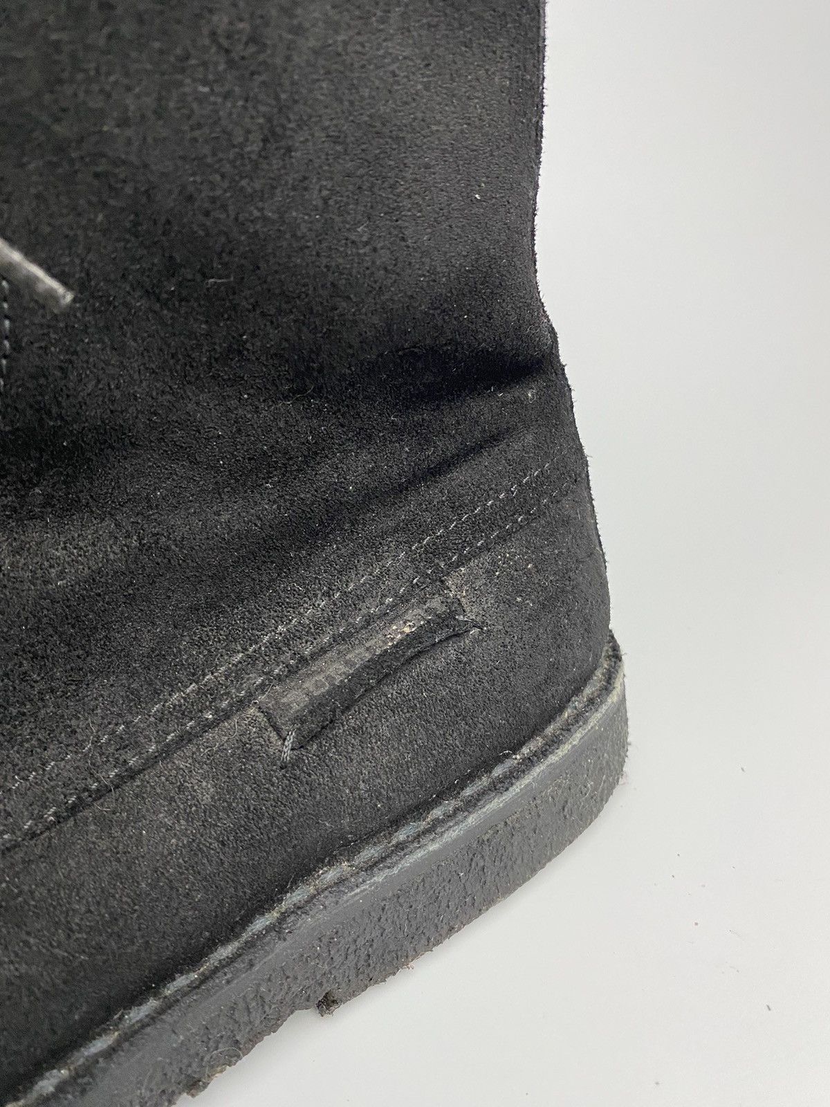 Burberry Burberry Black Suede Combat Boots Size US 10 / EU 43 - 5 Thumbnail