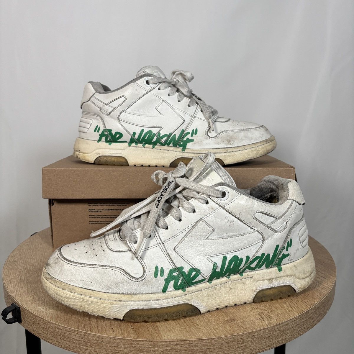 Off-White OFF White Out of Office Nordstrom Exclusive USED 43EU Size US 10 / EU 43 - 1 Thumbnail
