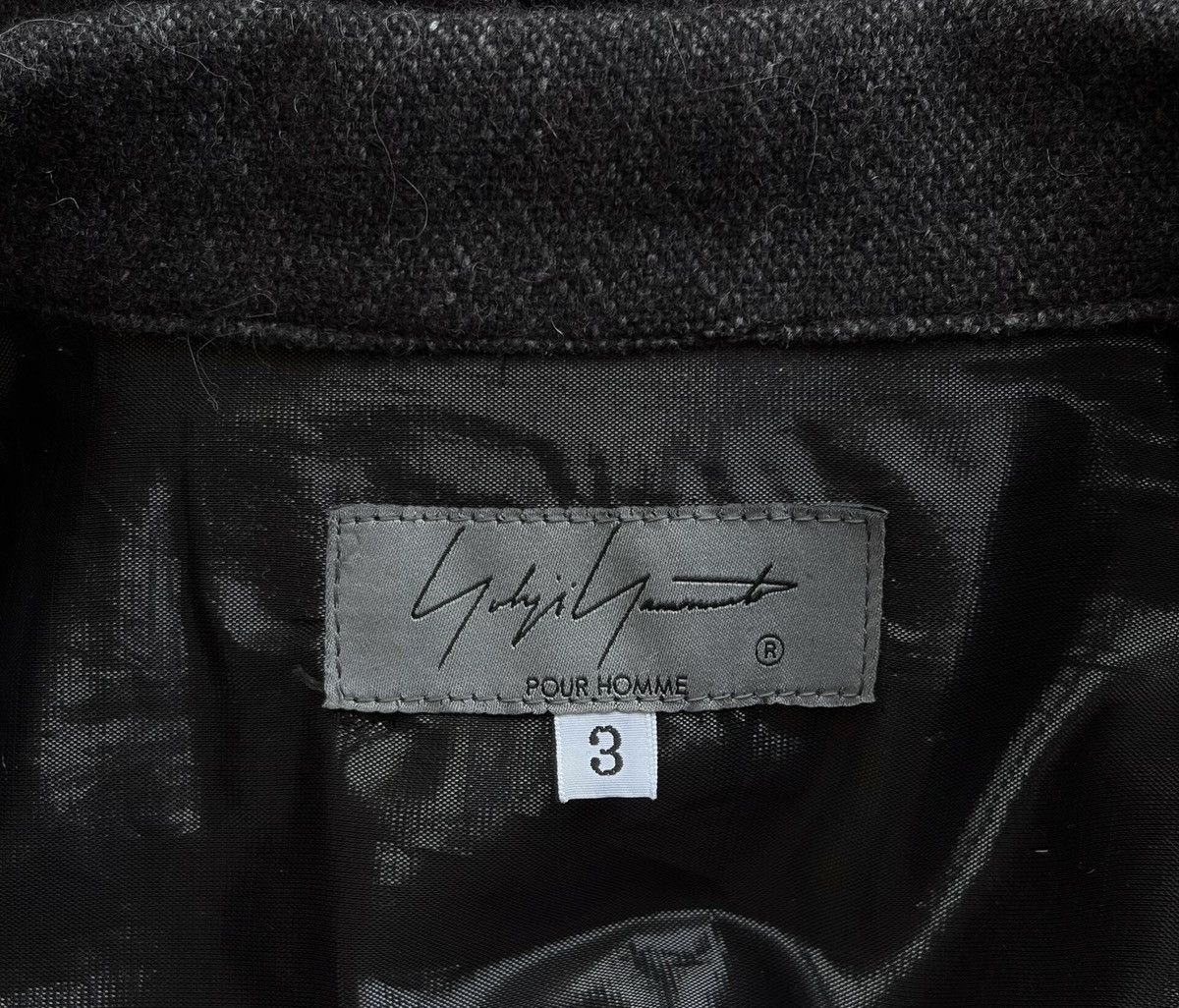 Yohji Yamamoto Yohji Yamamoto 26SS Crow Zip-Up Shirt Jacket Size US L / EU 52-54 / 3 - 6 Thumbnail