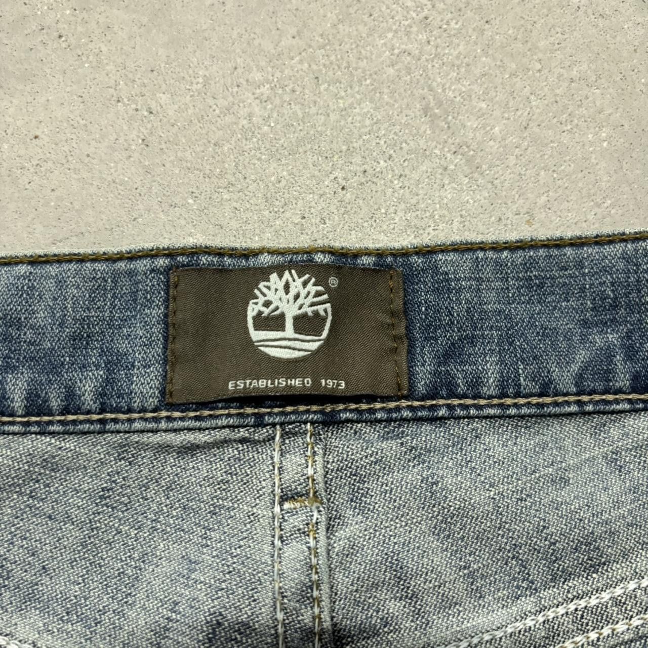 Japanese Brand × Vintage Crazy Vintage Y2K/2000s Medium Wash Essential Denim Jeans! Size US 33 - 8 Thumbnail