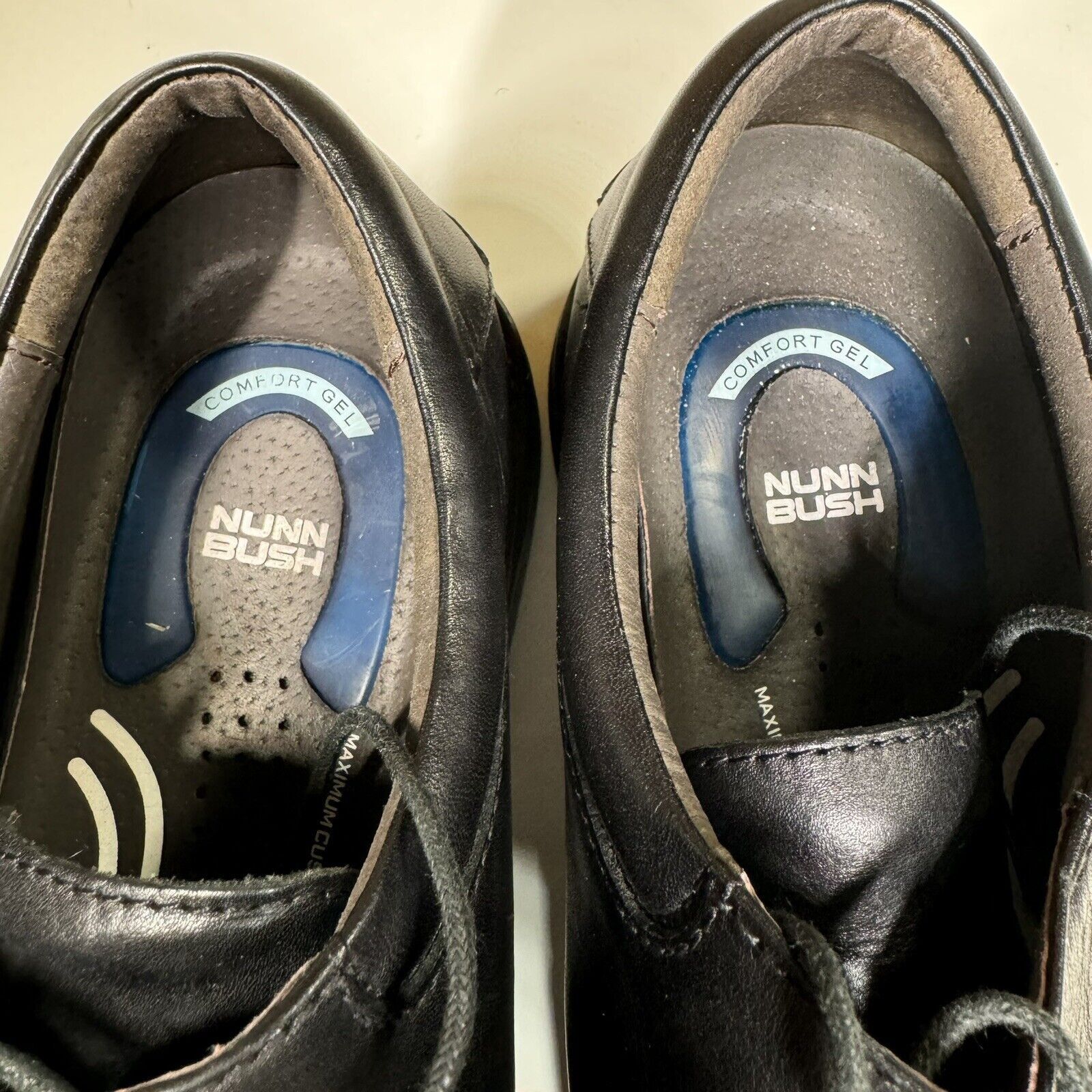 Nunn Bush Nunn Bush Marcell Comfort Gel Black Dress Shoes Sz 9.5M Size US 9.5 / EU 42-43 - 7 Thumbnail