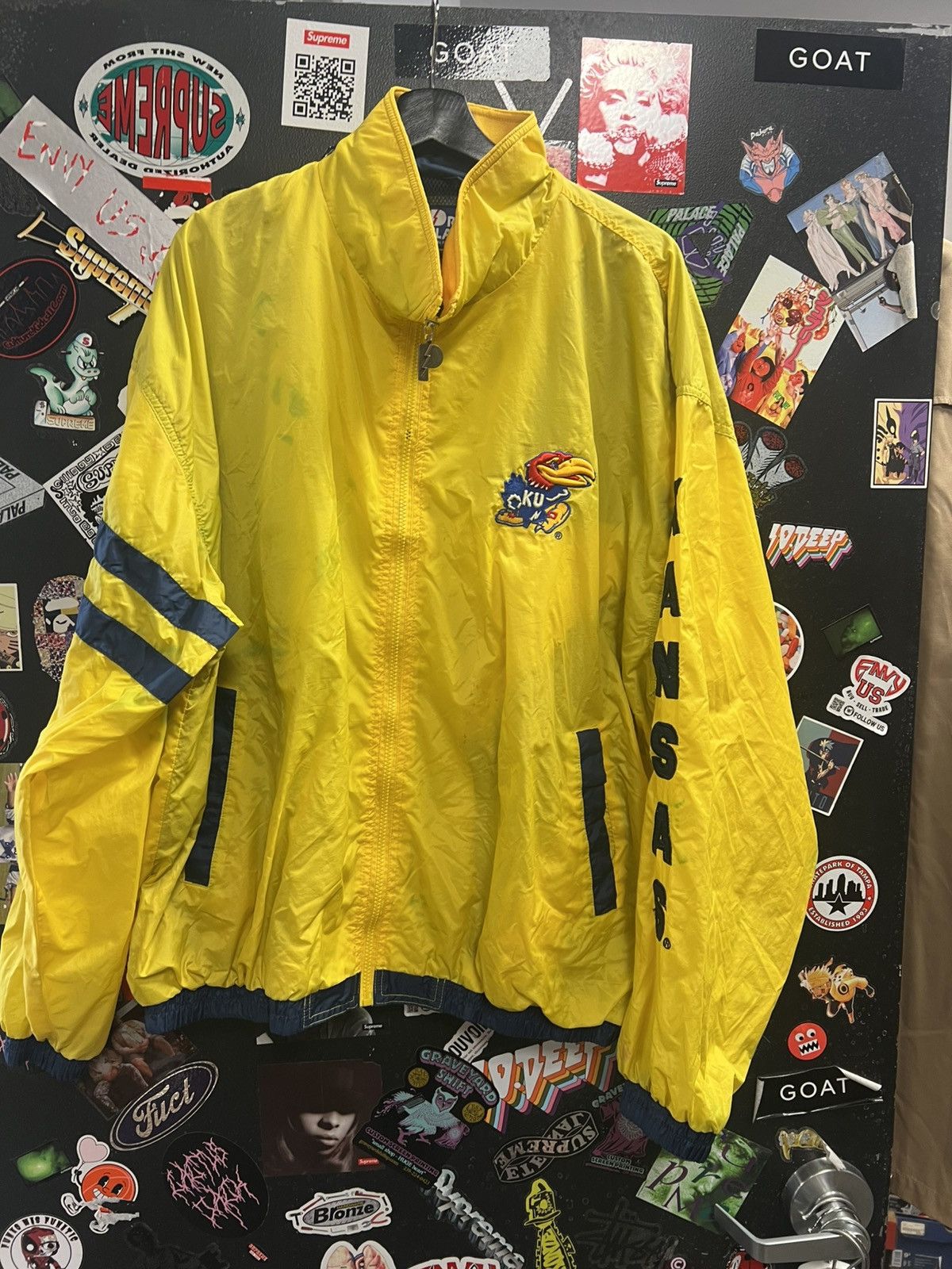 Pro Player Vintage Pro Player University Of Kansas Jayhawks Jacket Size US XXL / EU 58 / 5 - 1 Thumbnail