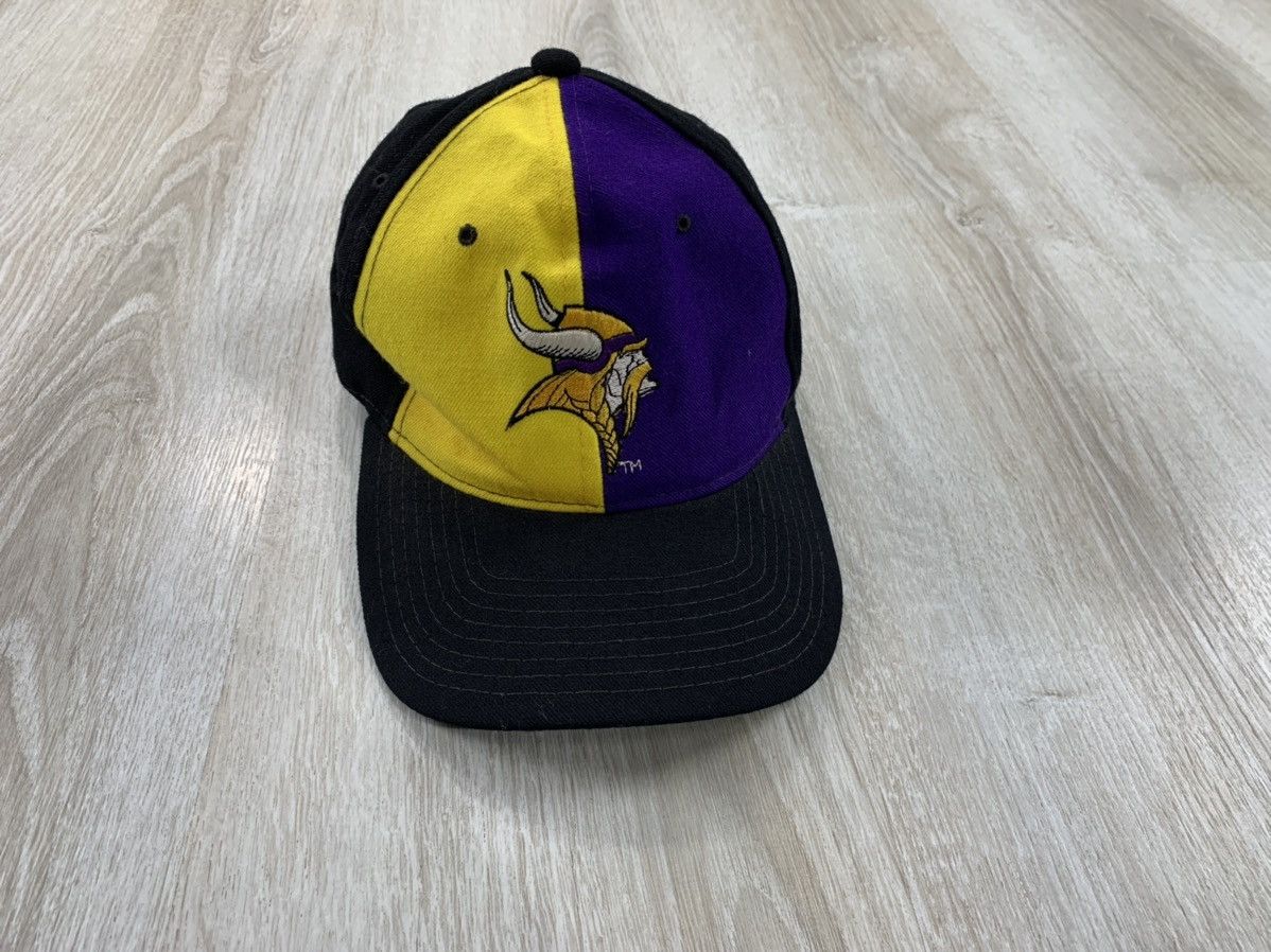 Vintage Mens vintage cap Starter Vikings Size ONE SIZE - 2 Thumbnail