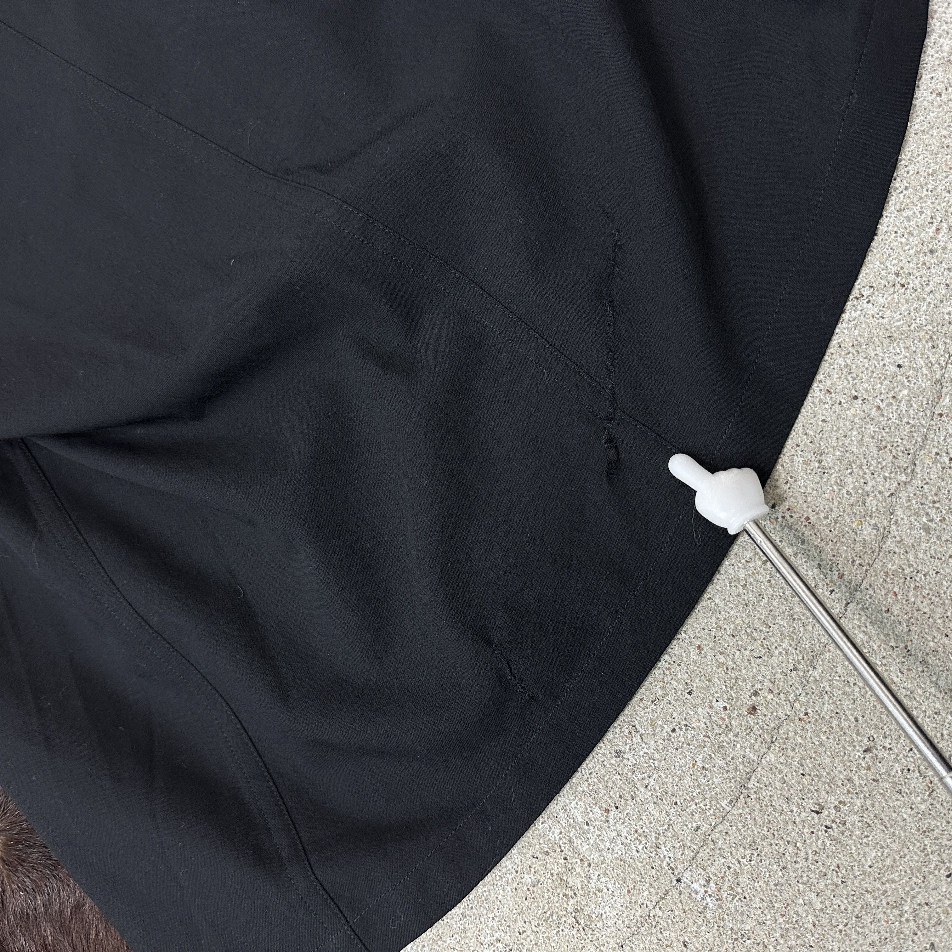 Yohji Yamamoto Vintage Avant-Garde Woolen Y’s Yohji Yamamoto Japanese Coat Size M / US 6-8 / IT 42-44 - 13 Thumbnail