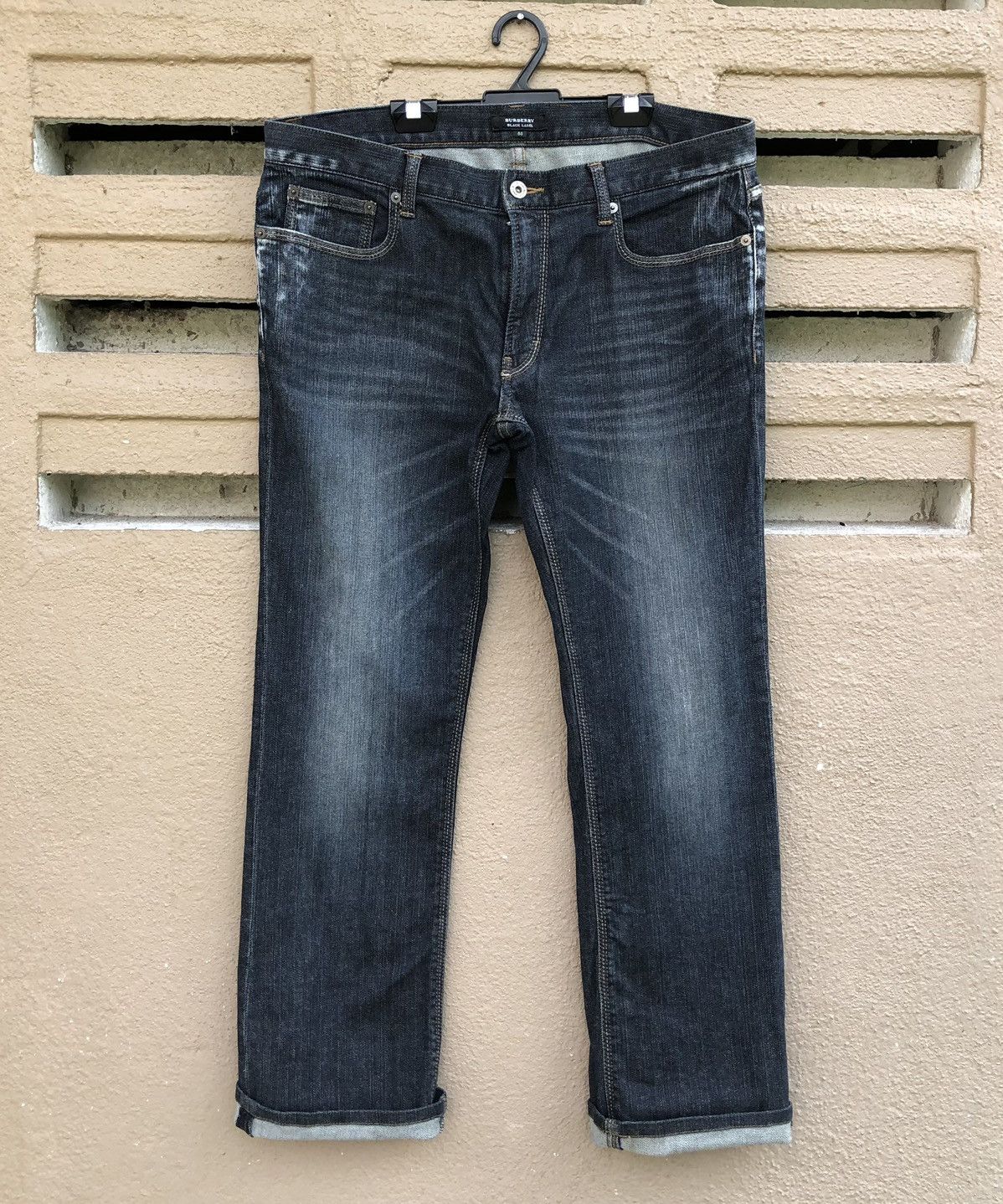 Burberry Burberry Black Label Stretchable Embroidery Logo Denim Pant Size US 32 / EU 48 - 4 Thumbnail