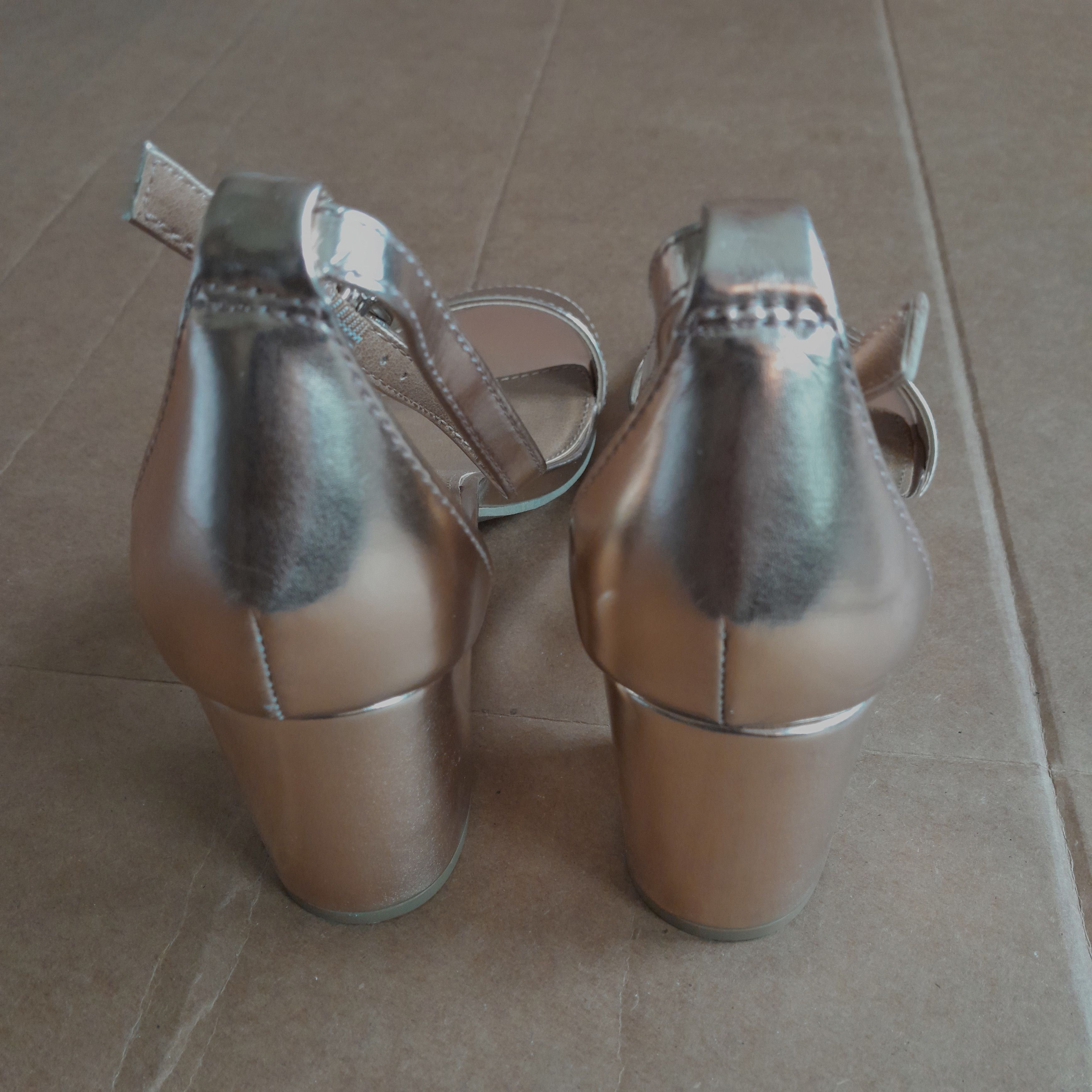 Other Report Women’s Payson Rose Gold Block Heel Shoes Size US 6.5 / IT 36.5 - 4 Thumbnail
