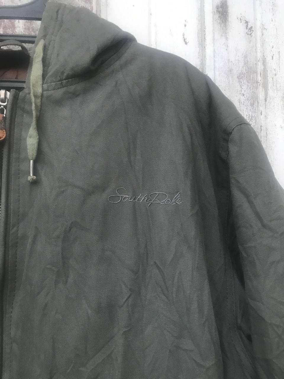 Southpole Vintage Rare Southpole Hooded Jacket Carhatt Style Size US XL / EU 56 / 4 - 2 Thumbnail