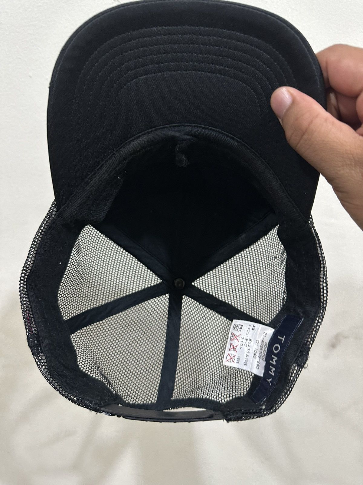 Tommy Hilfiger VTG TOMMY Hilfiger Trucker Hat Size ONE SIZE - 5 Thumbnail