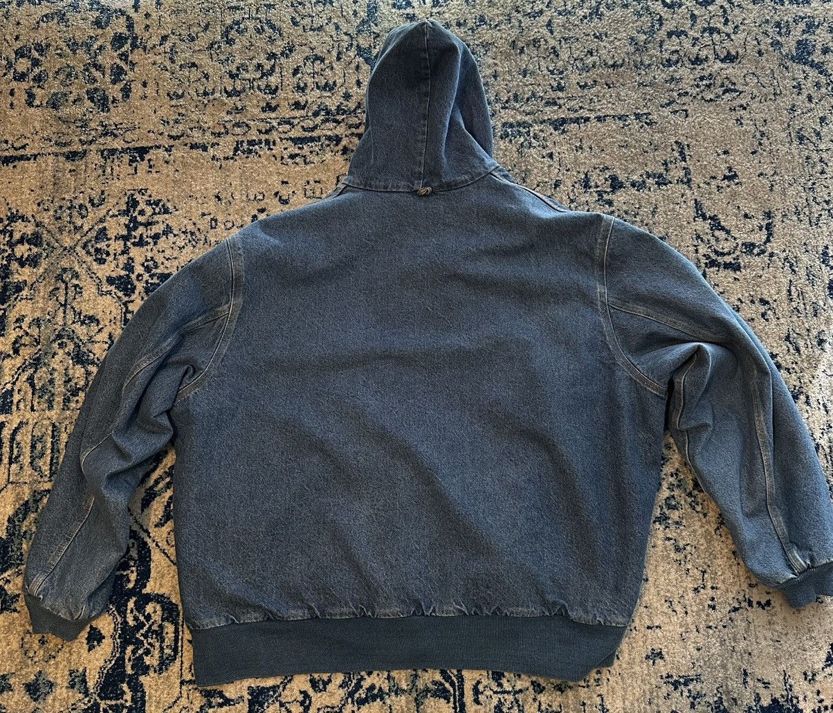 Carhartt Vintage Men’s Denim Blanket Lined Carhartt Hooded Jacket Size US XXL / EU 58 / 5 - 2 Thumbnail
