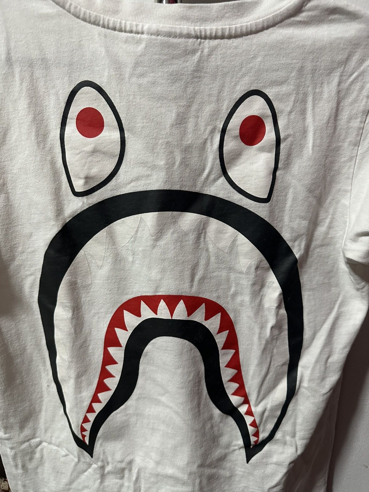 Bape ✨LAST OFFER✨Bape WGM Shark Ladies Tee Size S / US 4 / IT 40 - 4 Thumbnail