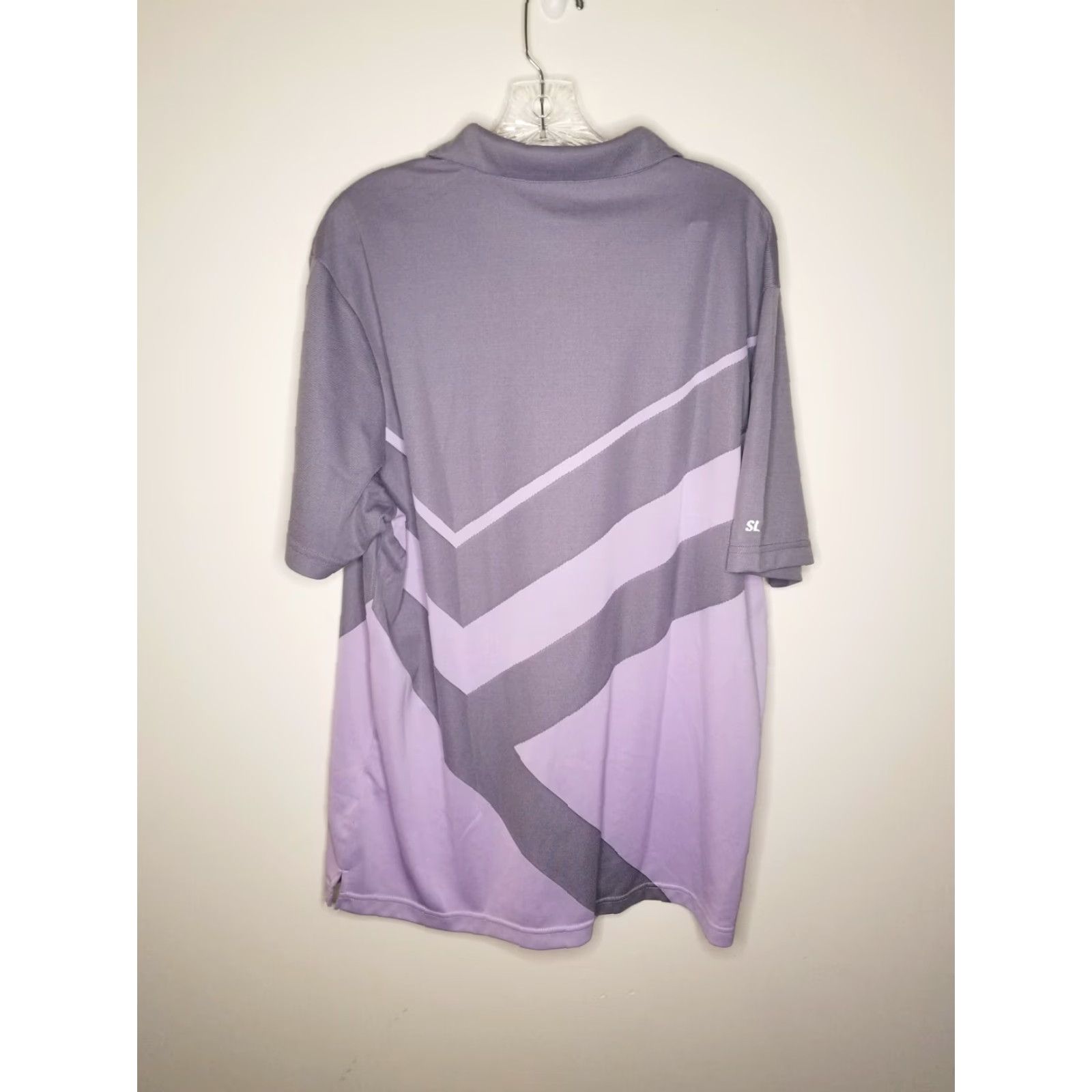 Vintage Sligo Polo Shirt Short Sleeve Men's XL Purple Activewear Polo Shirt – Sligo Wear Size US XL / EU 56 / 4 - 4 Thumbnail