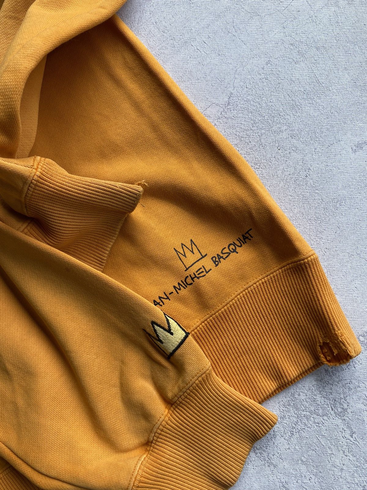 Vintage Vintage Jean Michel Basquiat AARON Hoodie Size US M / EU 48-50 / 2 - 12 Thumbnail