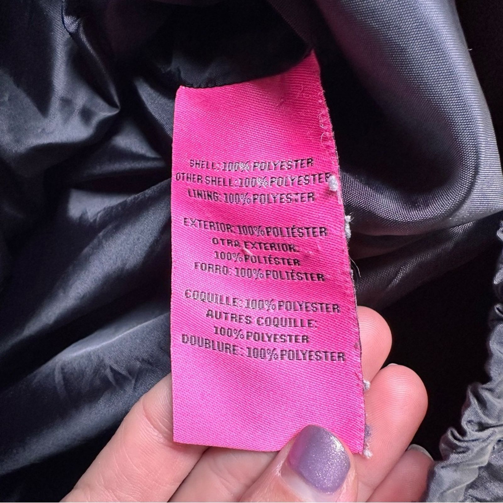 Betsey Johnson Betsey Johnson Anorak Rain Jacket – Black – Size M – EUC Size M / US 6-8 / IT 42-44 - 8 Thumbnail