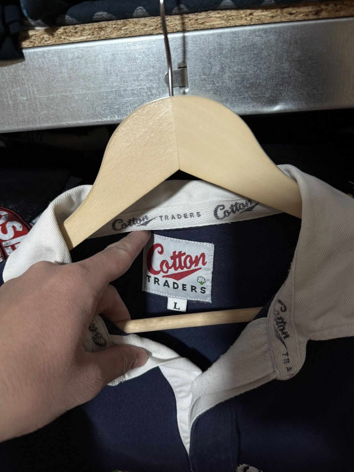 Cotton Traders Vintage 90s Cotton Traders 6 Six Nations Rugby Jersey Size US XXL / EU 58 / 5 - 7 Thumbnail